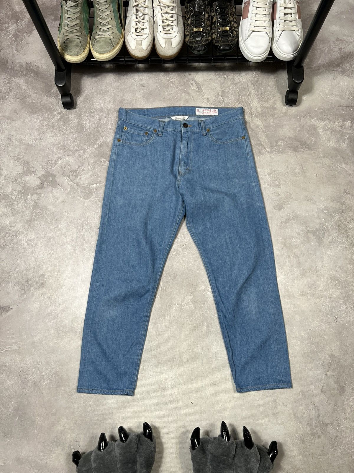 Vintage Vintage Japanese Brand Americana Blue Jeans Size 30" / US 8 / IT 44 - 6 Thumbnail