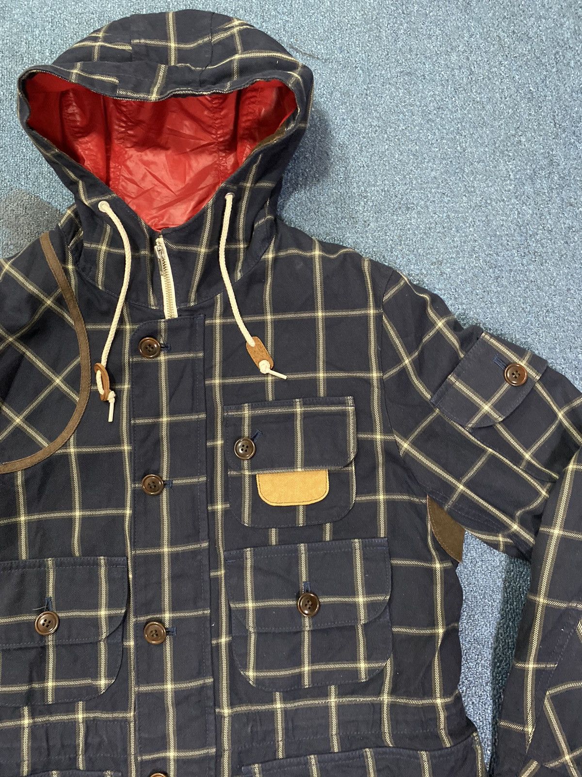 Junya Watanabe Junya Watanabe 2011AW Check Mountain Parka Size US XS / EU 42 / 0 - 3 Thumbnail