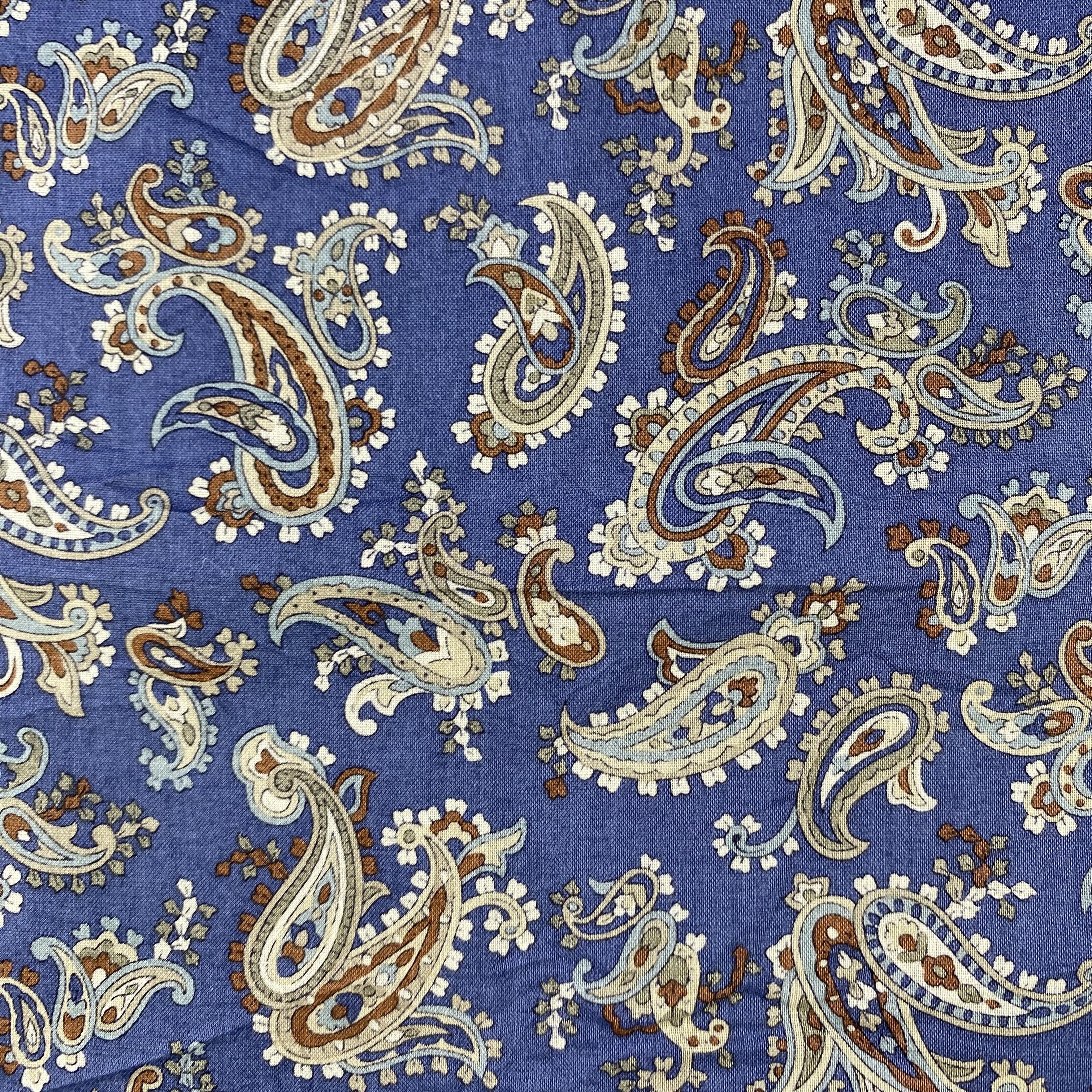 Alfred Dunhill Dunhill Paisley Handkerchief/Neckerchief/Bandana HC578 Size ONE SIZE - 4 Thumbnail