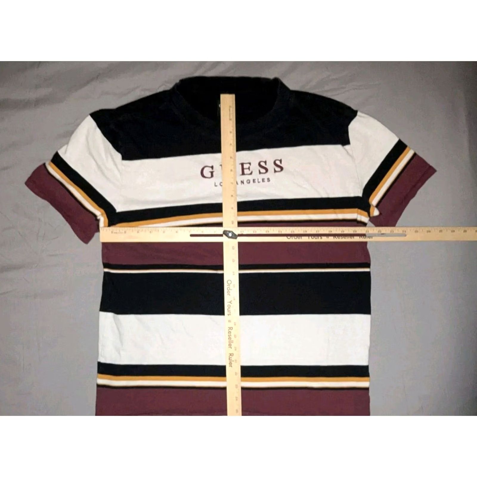 Guess VINTAGE Guess Shirt Mens M Striped White Black Embroidered 90s Shirt Mens M White Black Embroidered 90s Size US M / EU 48-50 / 2 - 5 Thumbnail