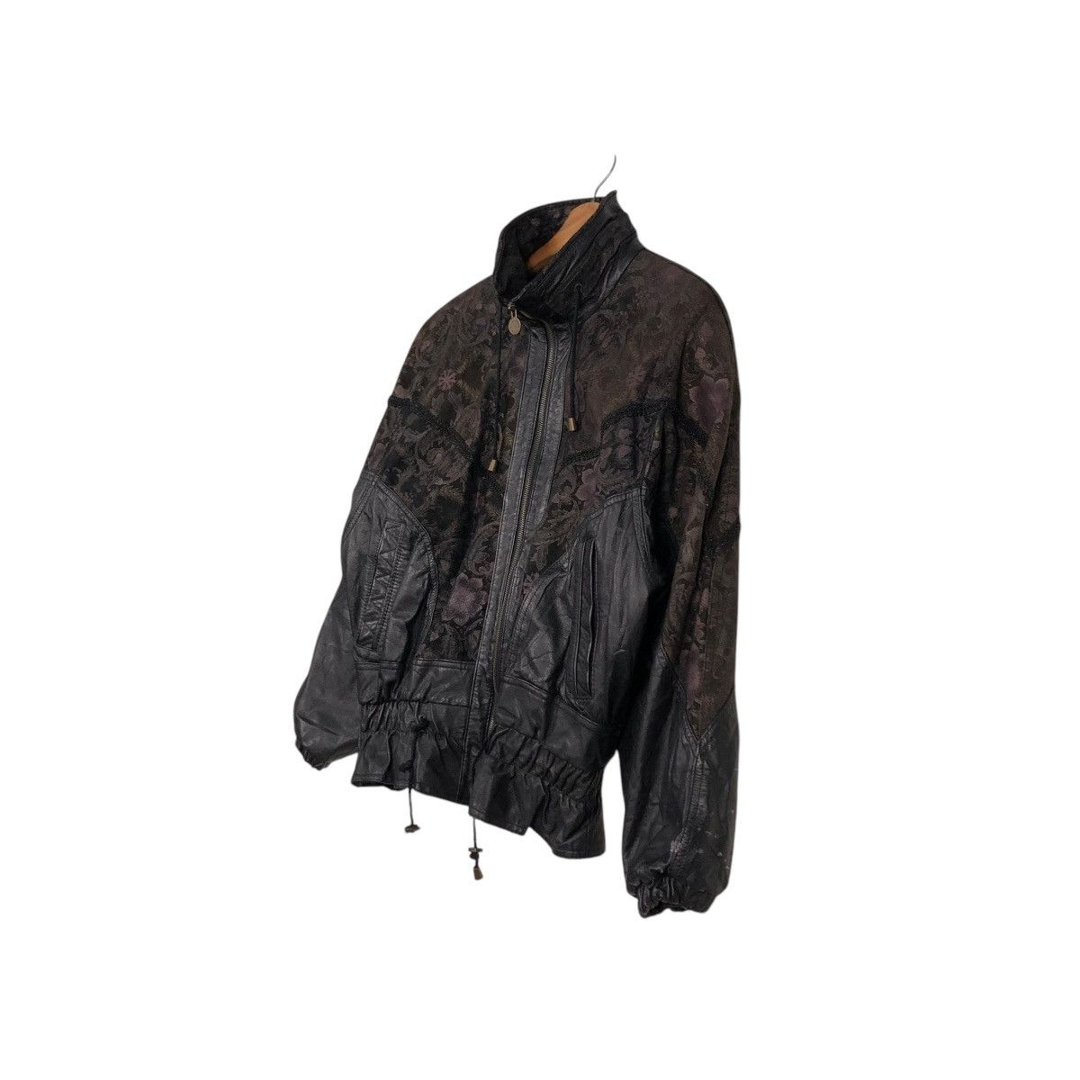 Japanese Brand 🔥VINTAGE BIKER LEATHER JACKET CHIA ISSEY MIYAKE Size US M / EU 48-50 / 2 - 4 Thumbnail