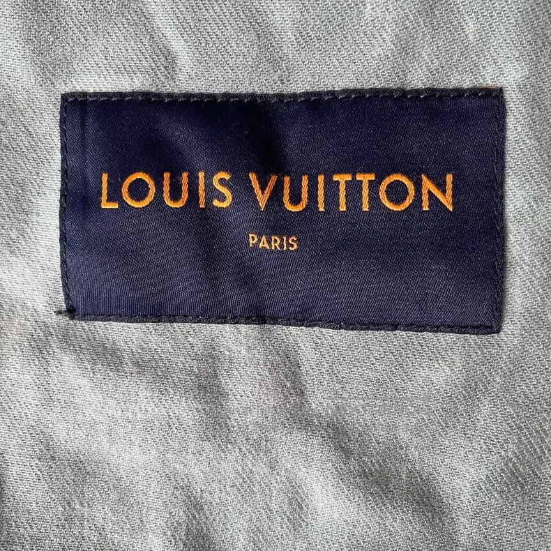 Louis Vuitton Louis Vuitton Haze blue wheat-ear printed denim jacket Size US M / EU 48-50 / 2 - 3 Thumbnail