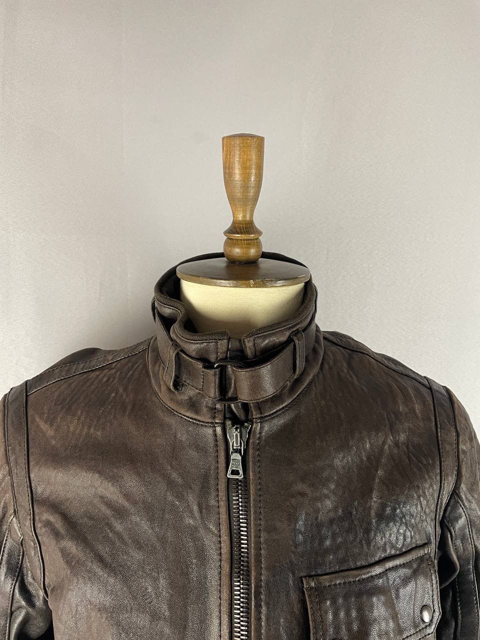 Prada Prada Leather Jacket Brown Rare Size US M / EU 48-50 / 2 - 6 Thumbnail