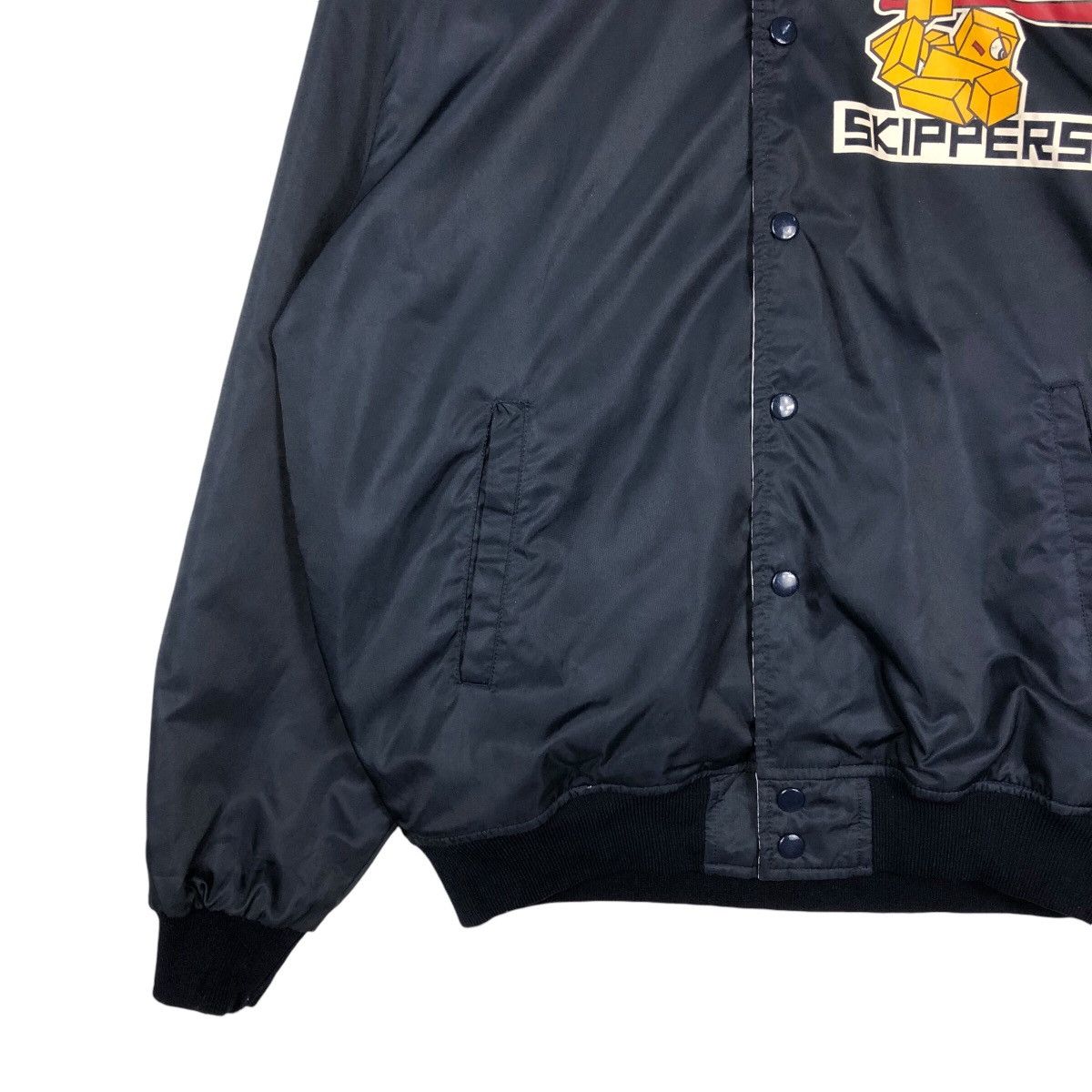 Japanese Brand 📌Vintage Reversible Bomber Jacket Cricket Team Big Logo Size US L / EU 52-54 / 3 - 5 Thumbnail