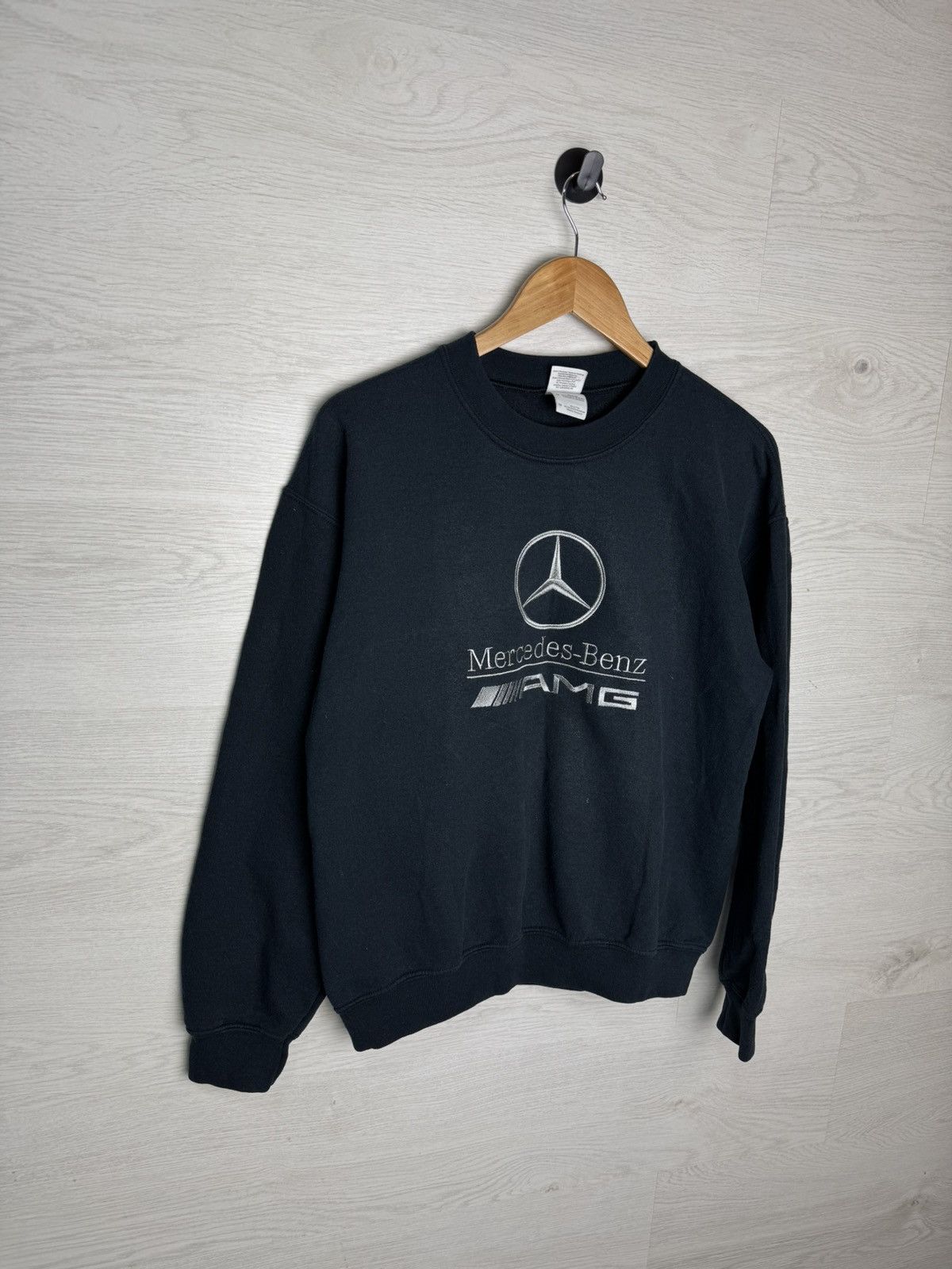 Mercedes-Benz Mercedes-Benz AMG Logo Sweatshirt Vintage Style Blue Size US M / EU 48-50 / 2 - 1 Thumbnail