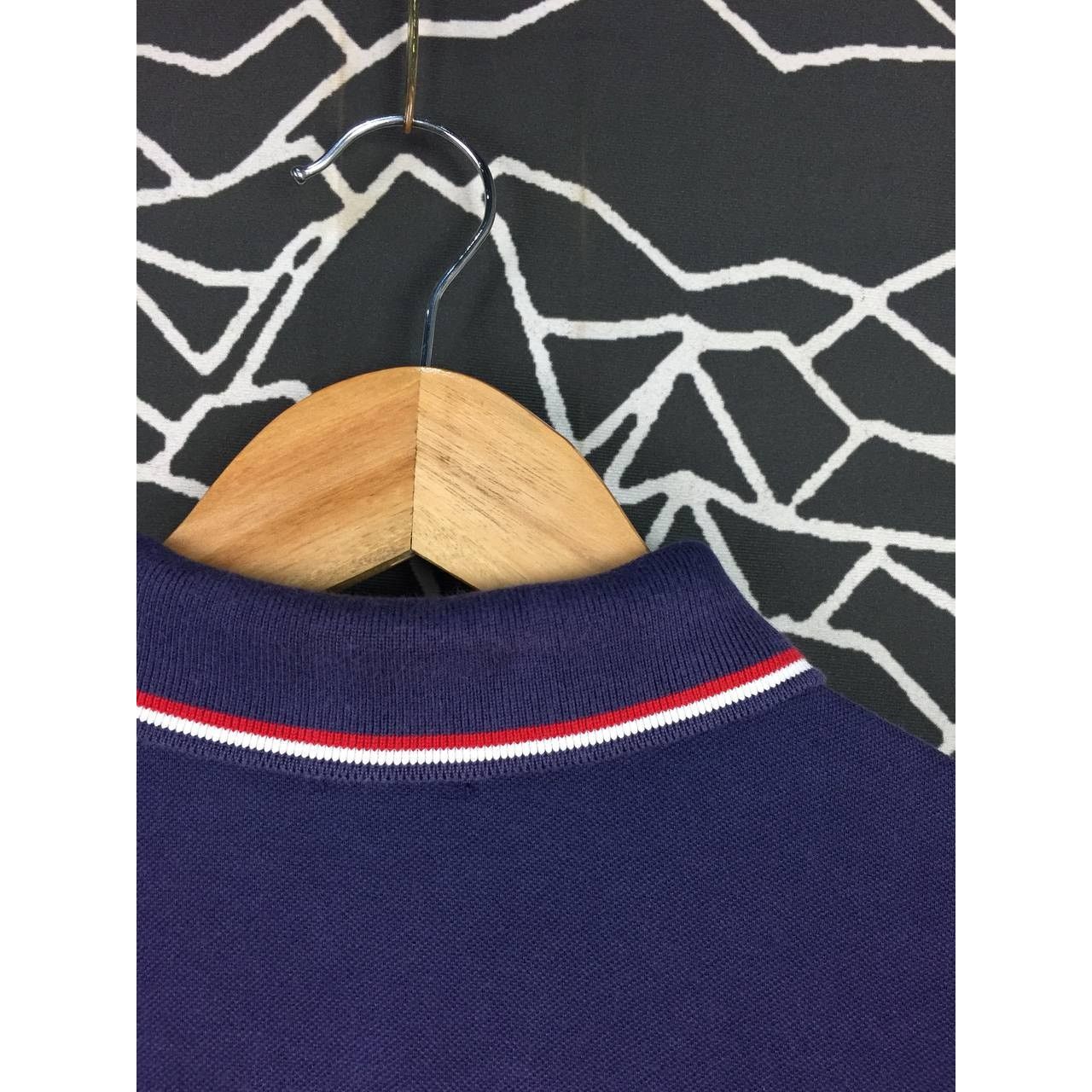Polo Ralph Lauren × Vintage Vtg Polo Ralph Lauren Small Logo Tipped Polo Tee Size US S / EU 44-46 / 1 - 9 Thumbnail
