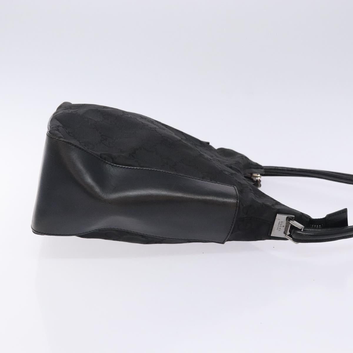 Gucci GUCCI GG Canvas Shoulder Bag Nylon Black Silver 001 001 Size ONE SIZE - 4 Thumbnail