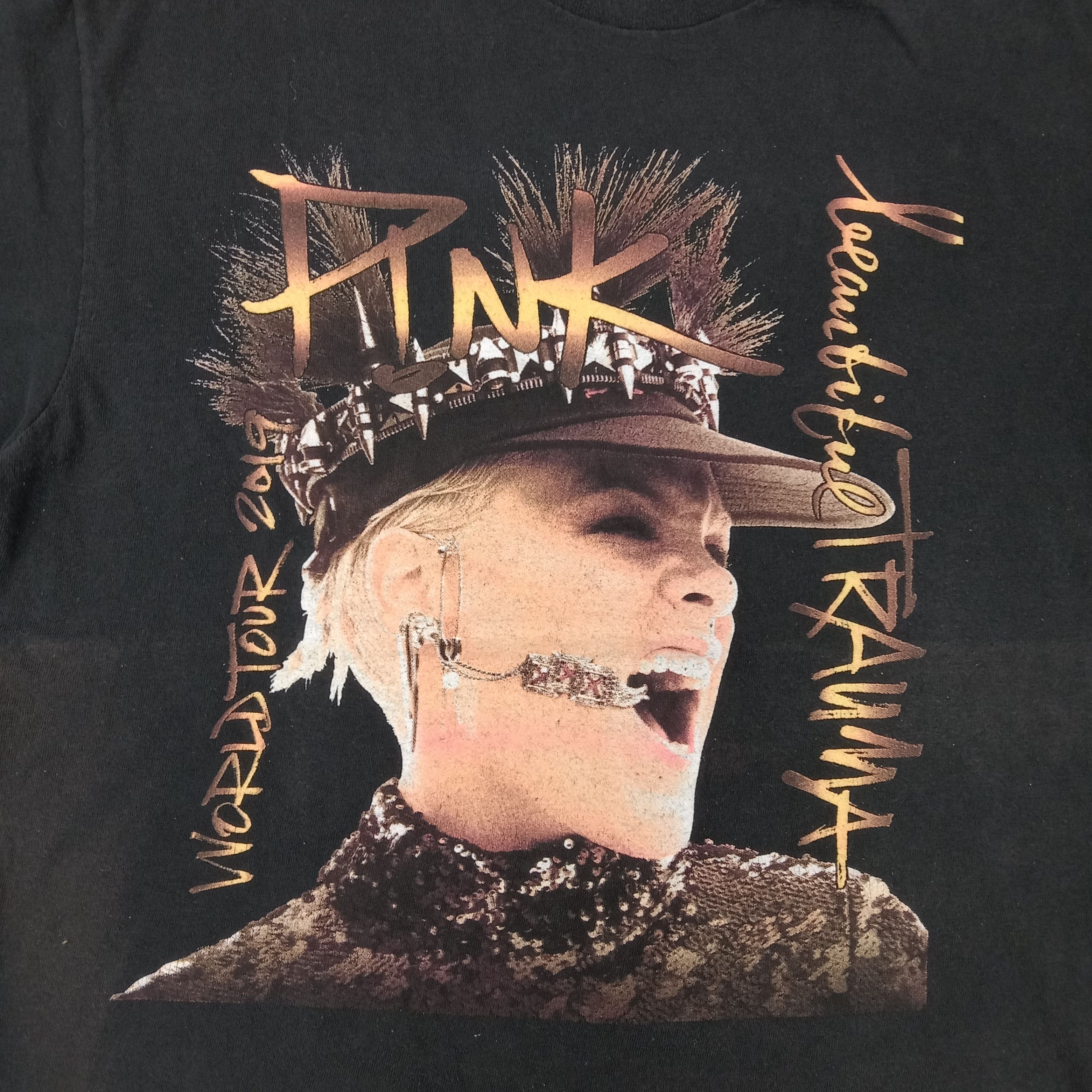 Band Tees × Vintage Pink Trauma World tour 2019 Singer Tour Tshirt Size US L / EU 52-54 / 3 - 2 Thumbnail