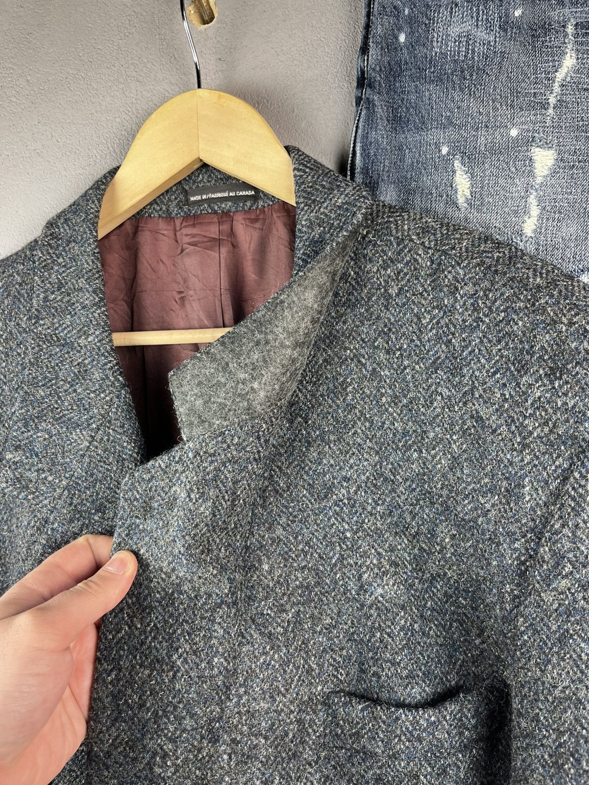 Harris Tweed Harris Tweed mens wool blazer jacket Size US M / EU 48-50 / 2 - 9 Thumbnail