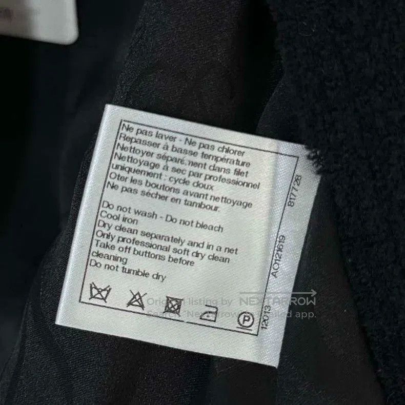Chanel Chanel Crystal button wool coat Size XXS / US 00 / IT 34 - 6 Thumbnail