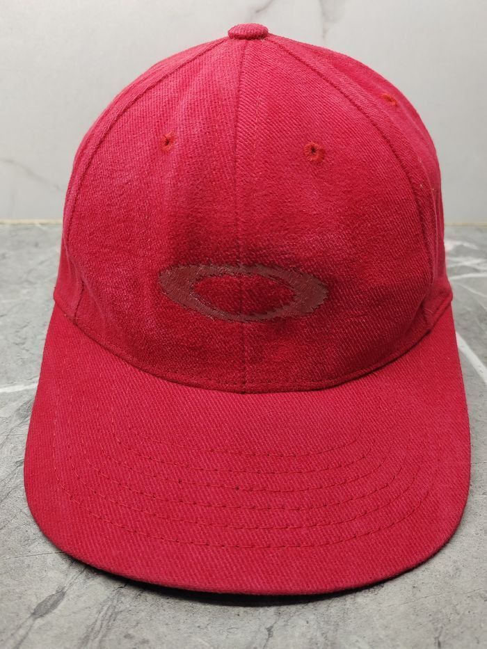 Oakley Vintage Oakley (Made In Usa) Cap Hat Size ONE SIZE - 2 Thumbnail