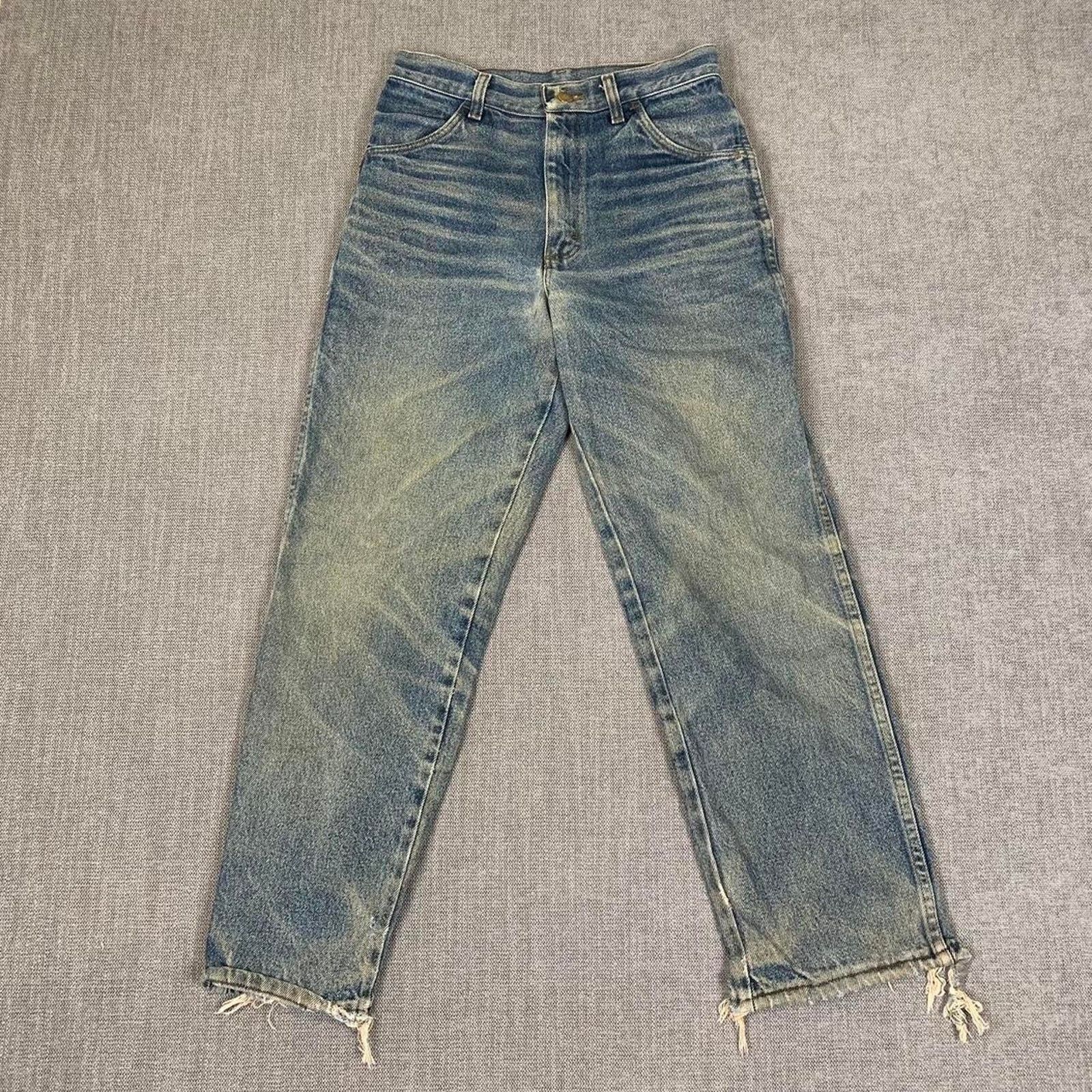 Rustler Vintage 90s Rustler honeycomb Distressed denim Jeans Size 26" / US 2 / IT 38 - 3 Thumbnail