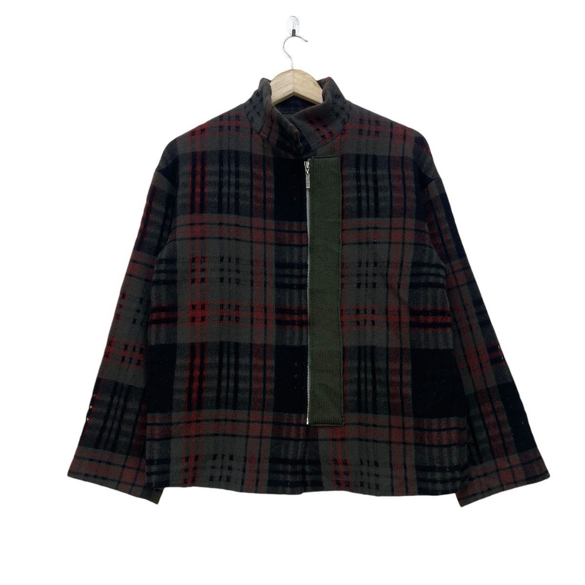 Japanese Brand 💥Japanese Brand Keilo Kishi By Nosh Nice Design Mesh Plaid Size US S / EU 44-46 / 1 - 1 Thumbnail