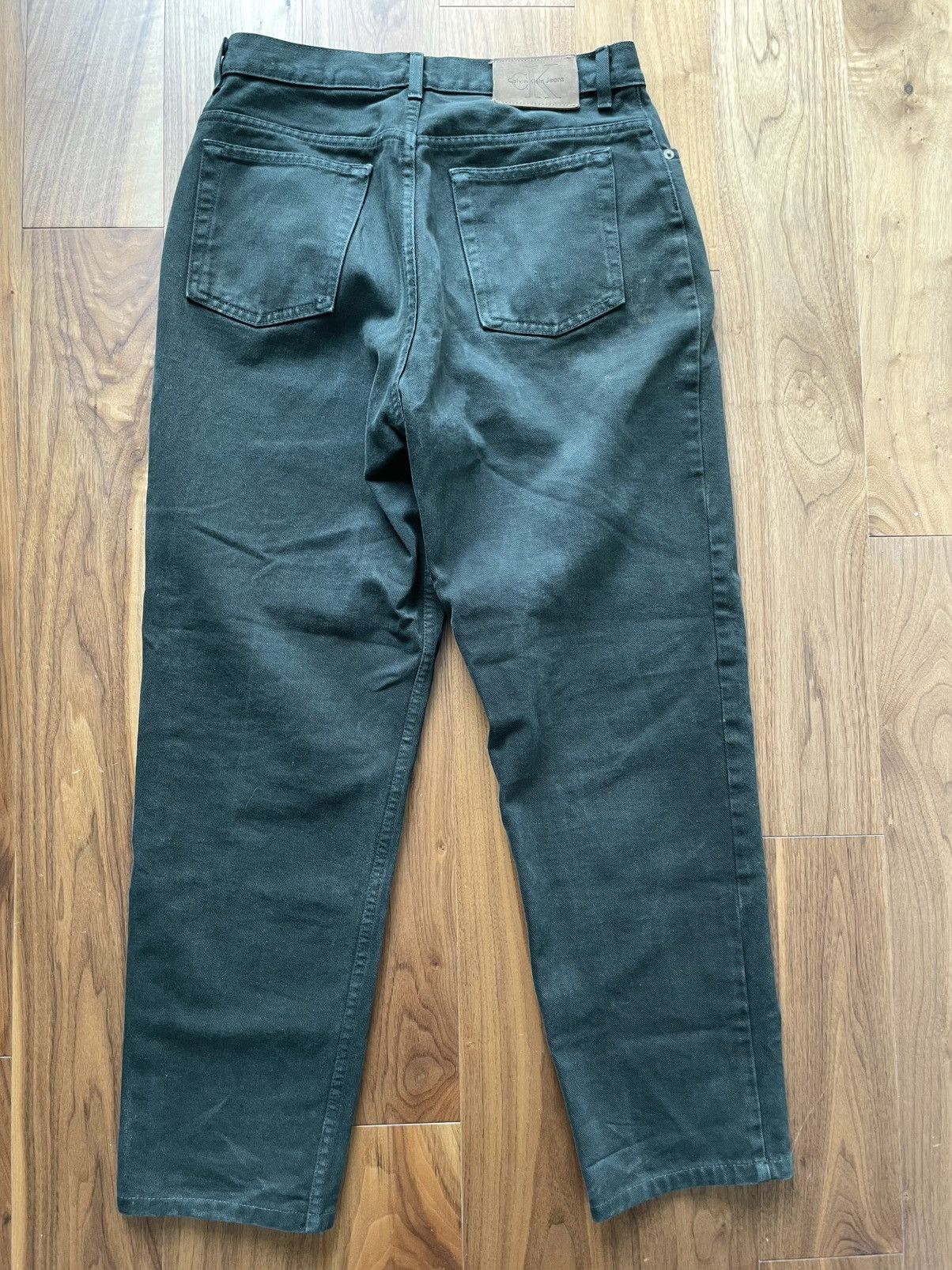 Calvin Klein Calvin Klein Vintage Pine Green Jeans Size US 31 - 3 Thumbnail