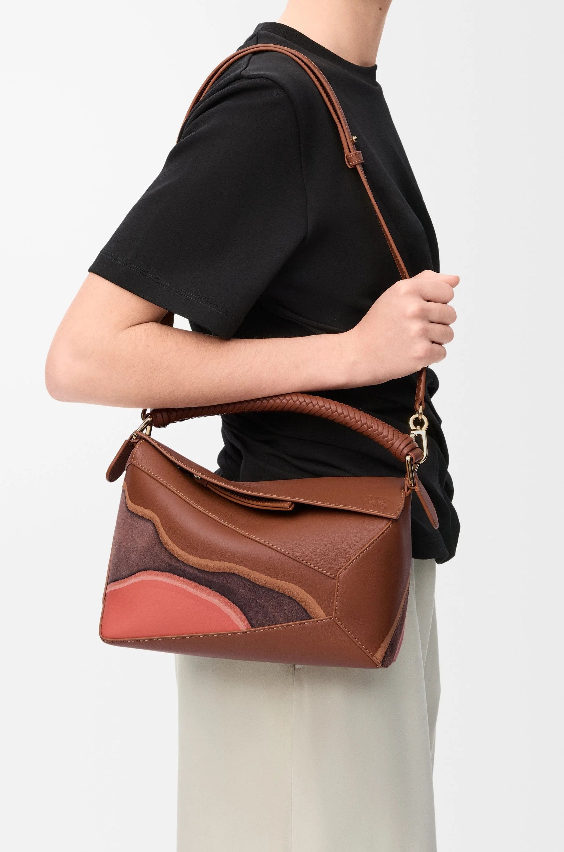 Loewe o1in1g0426 Size: OS / Small Puzzle Edge Bag in Multicolor Size ONE SIZE - 2 Thumbnail