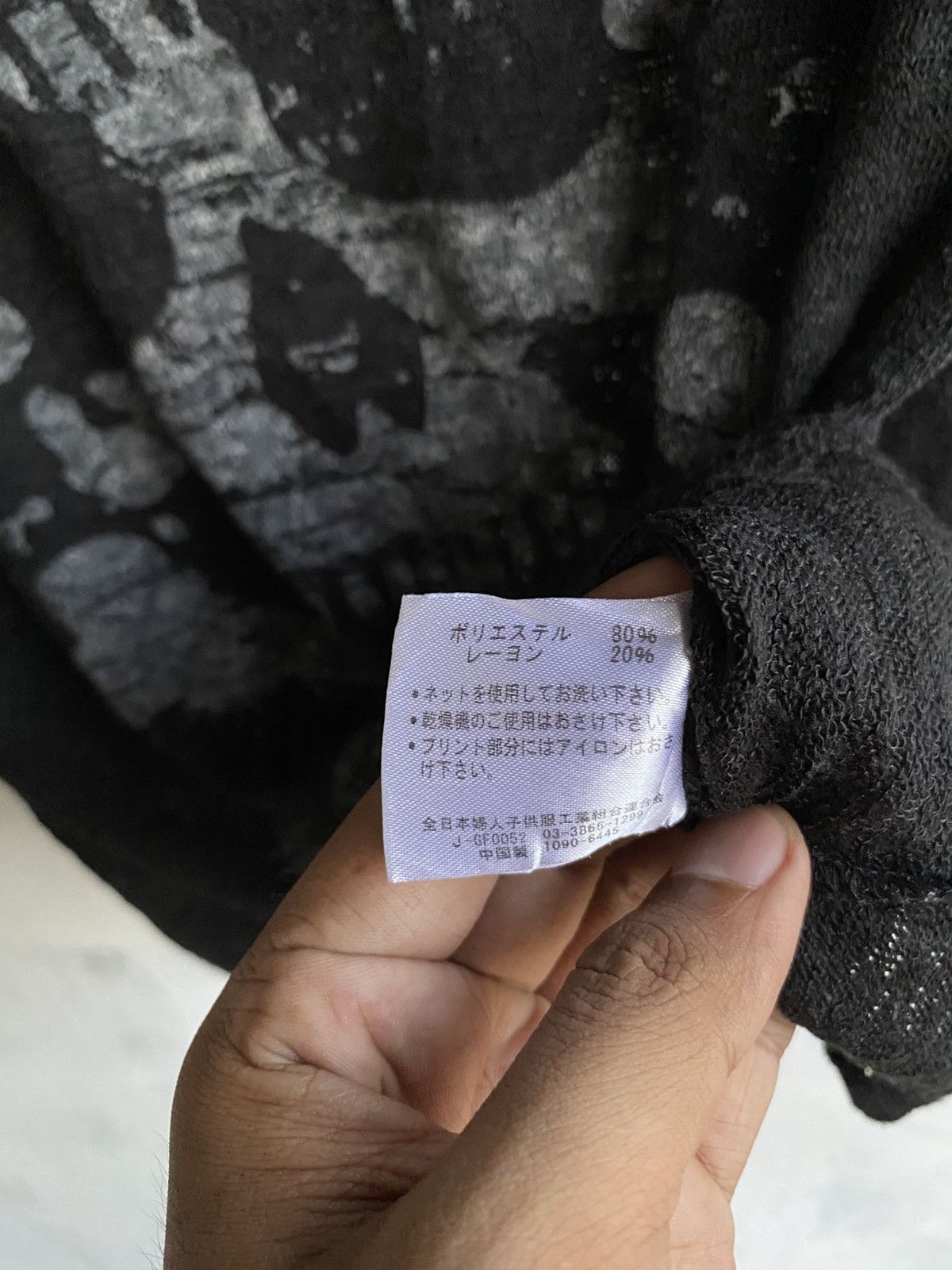 Japanese Brand Y2K Skull Graphic Long Sleeve Size US M / EU 48-50 / 2 - 5 Thumbnail