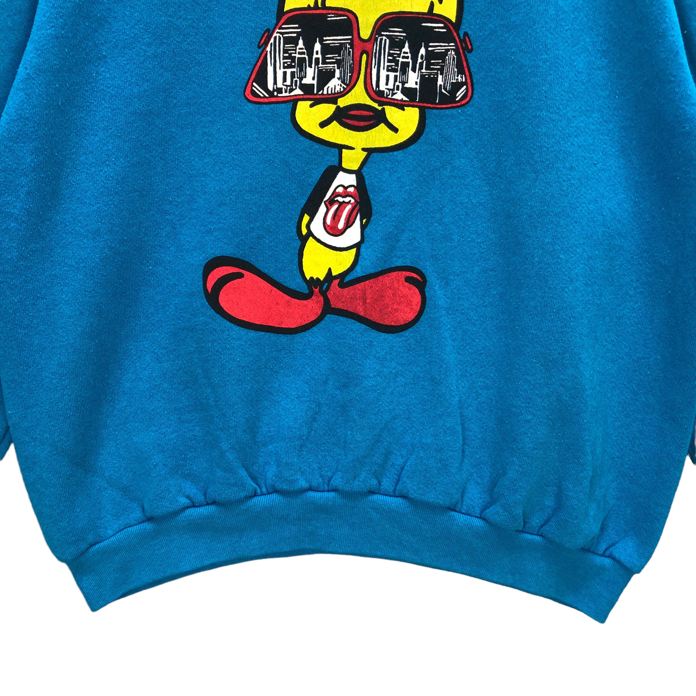 Logo 7 TWEETY ACDC CAP & ROLLING STONE TEE SWEATSHIRTS #7404-143 Size US L / EU 52-54 / 3 - 4 Thumbnail