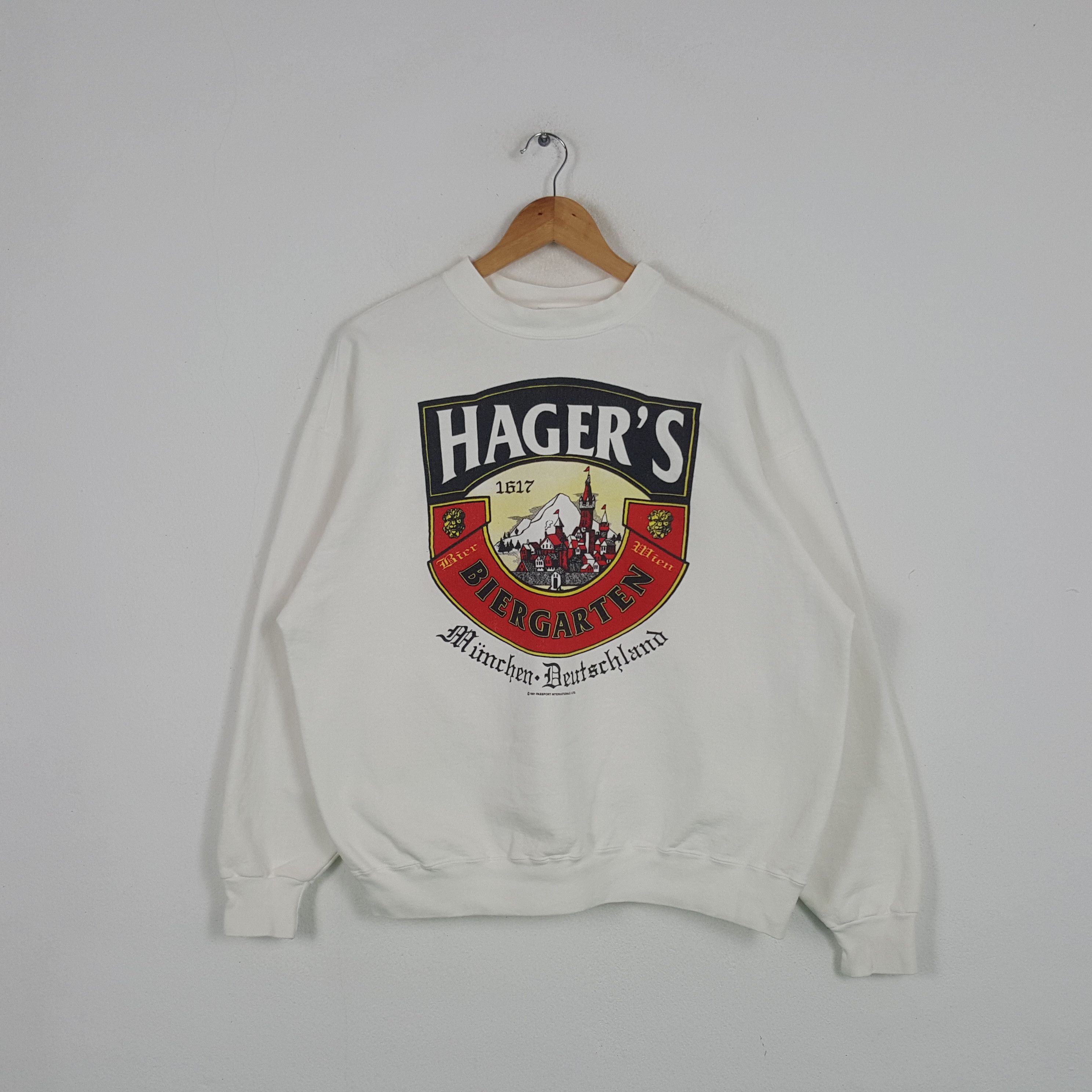 Vintage Vintage Hager's University University Promo Sweatshirt Size US L / EU 52-54 / 3 - 1 Thumbnail