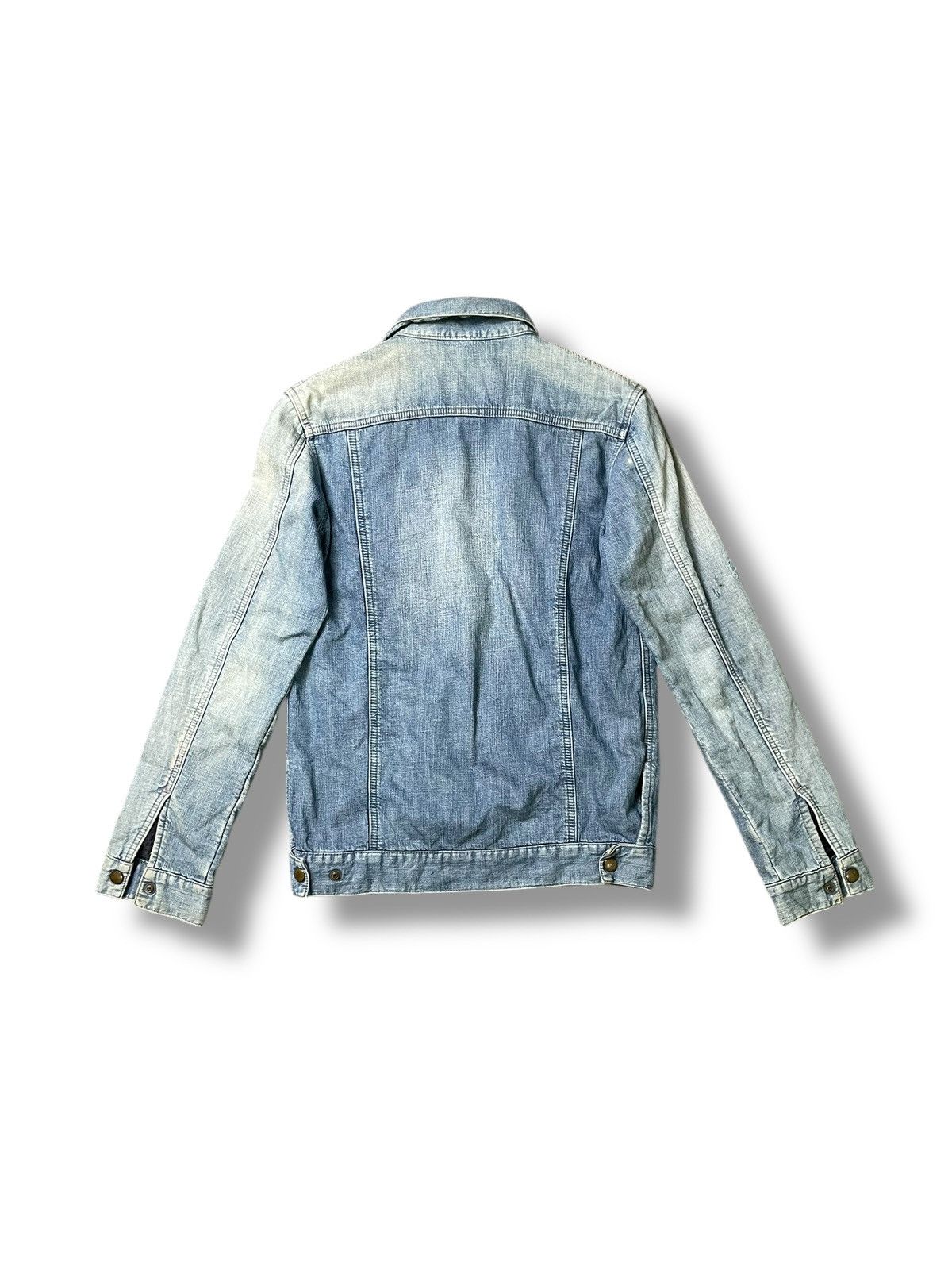 Vintage Vintage N.Hoolywood Zip-Up Denim Jacket(48) Size US XS / EU 42 / 0 - 3 Thumbnail