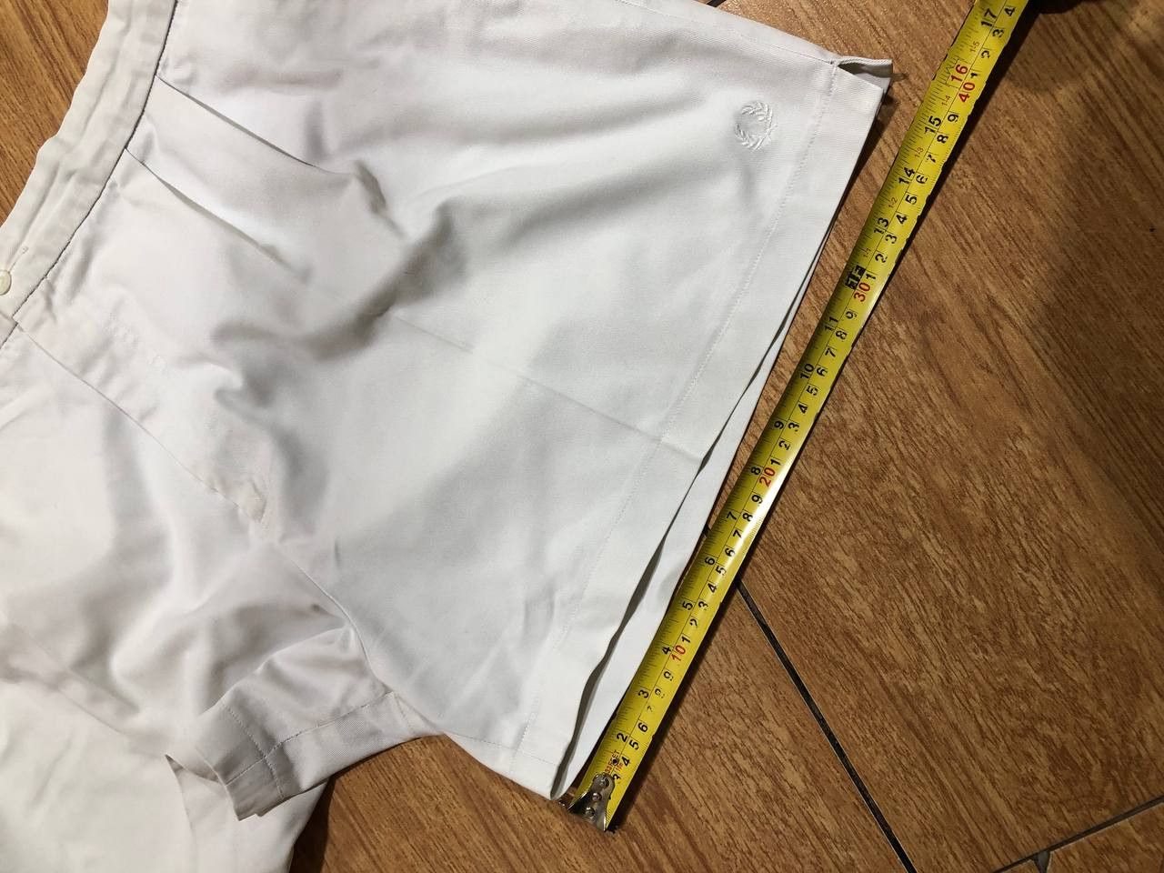 Fred Perry Vintage Fred Perry Basic White Shorts Size 36 Size US 36 / EU 52 - 11 Thumbnail