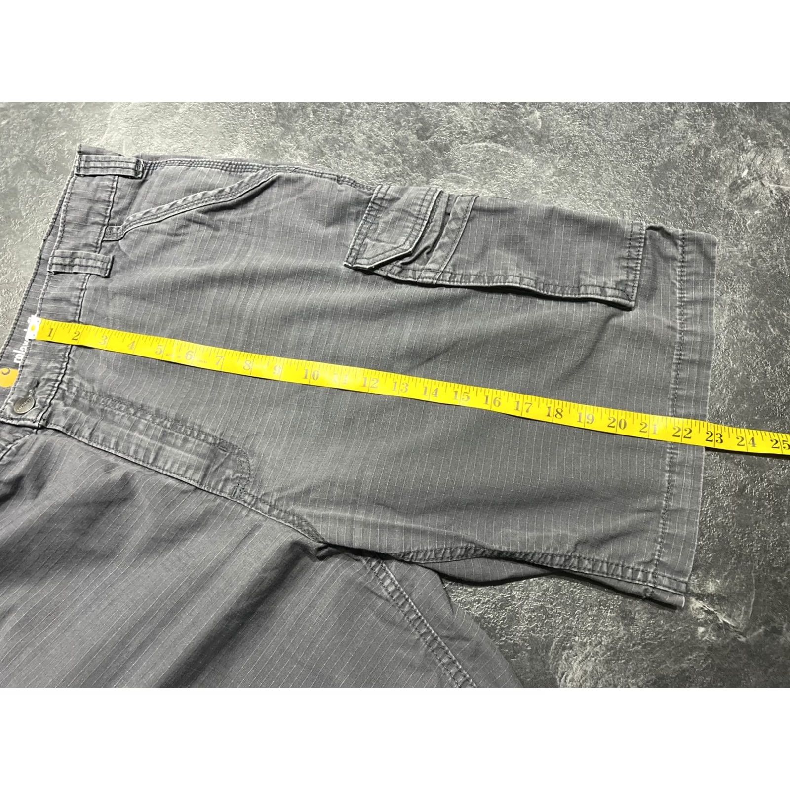 Carhartt Carhartt Cargo Shorts Gray Mens Size 40x11 Relaxed Fit Ripstop Canvas 11in Inseam Casual Workwear Size US 40 / EU 56 - 7 Thumbnail