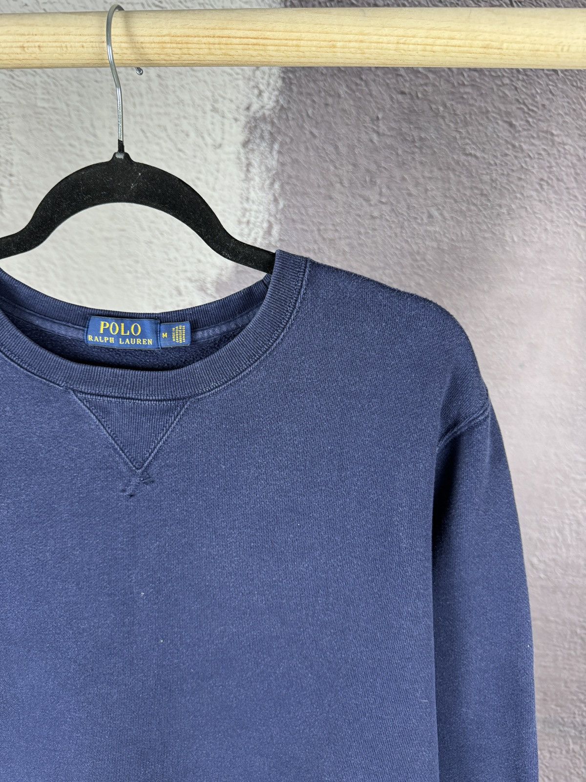 Polo Ralph Lauren Polo Ralph Lauren navy blue faded sweatshirt size M Size US M / EU 48-50 / 2 - 5 Thumbnail