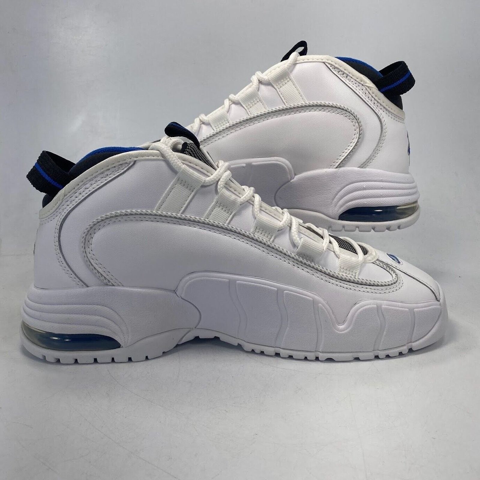 Nike NEW Nike Air Max Penny White Blue DV0684-100 Size US 8 / EU 41 - 3 Thumbnail