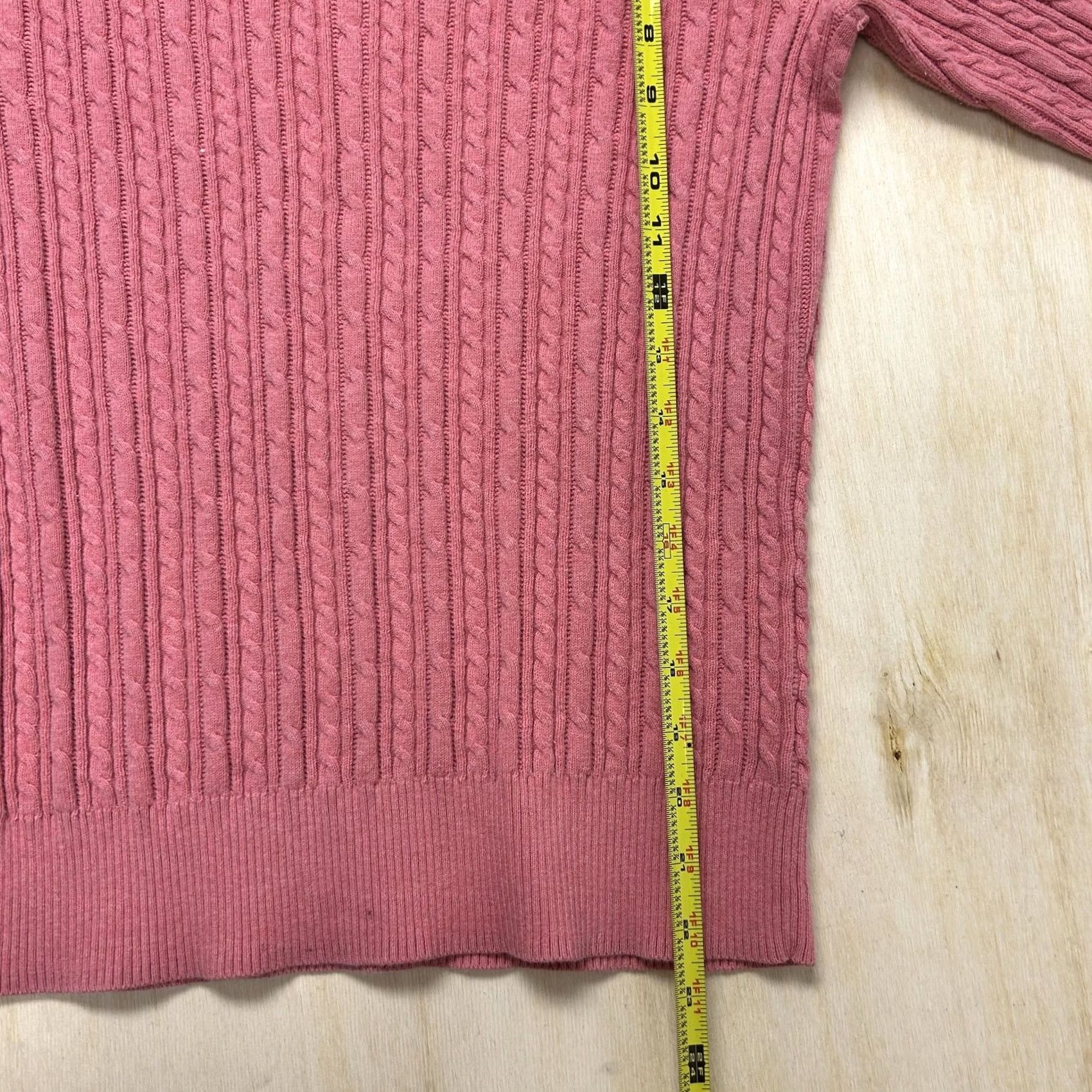 Pinko Sonoma Lifestyle Pink Pullover Womens Large Sweater - Vintage Condition Size L / US 10 / IT 46 - 4 Thumbnail