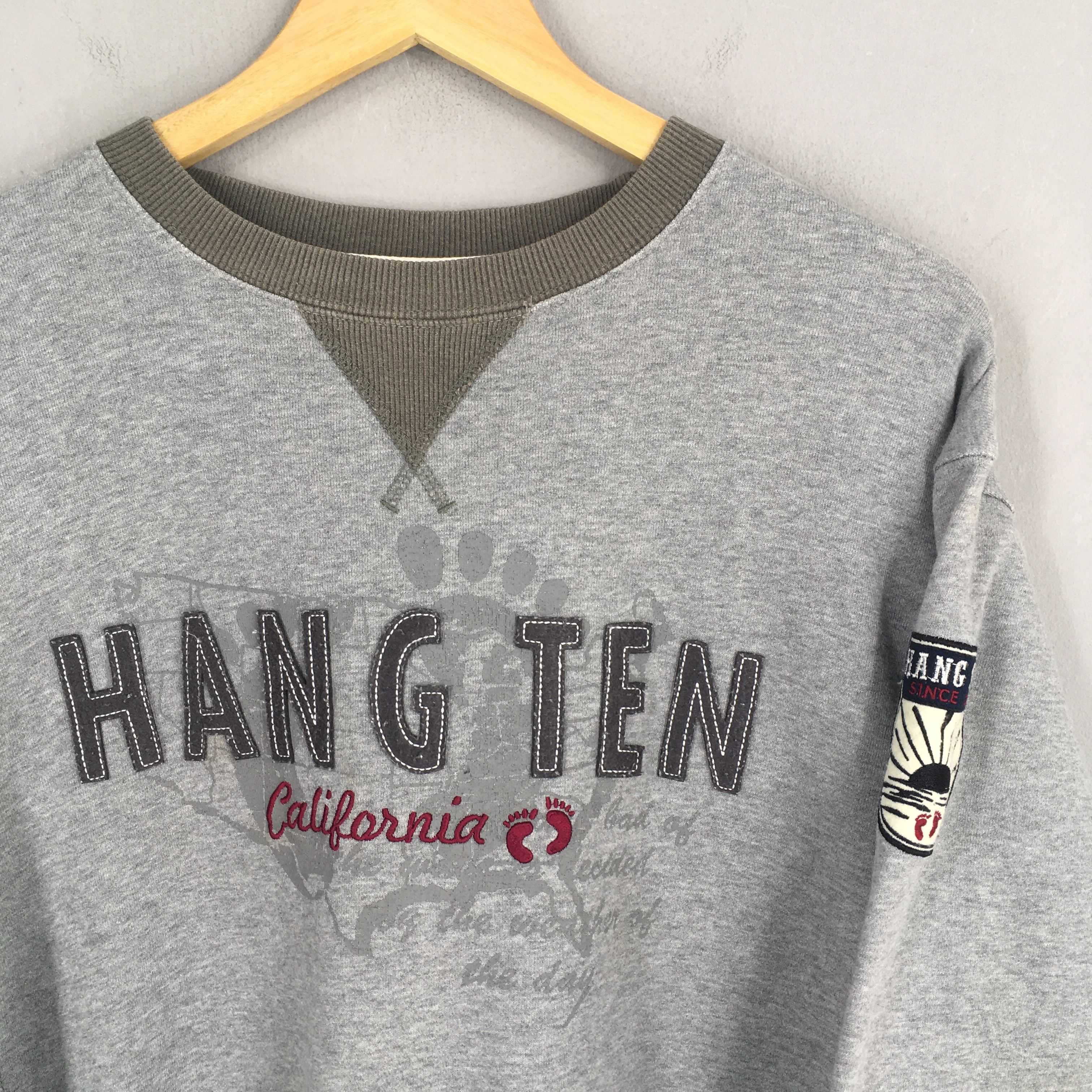 Hang Ten Vintage Hang Ten California Sweatshirt Large Size US L / EU 52-54 / 3 - 2 Thumbnail