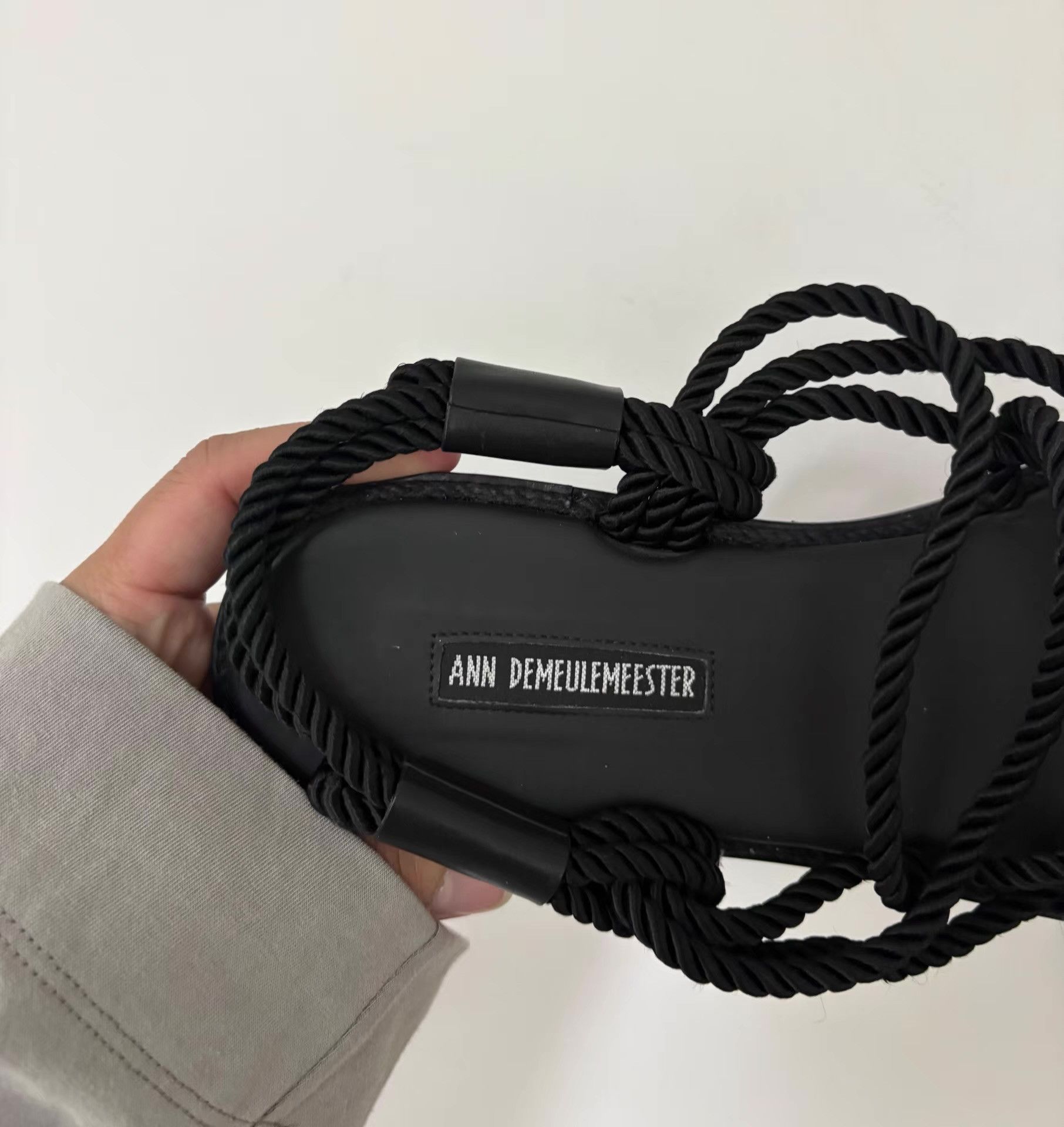 Ann Demeulemeester Ann Demeulemeester 20SS Men's Strappy Sandals Ｑ21 Size US 8.5 / EU 41-42 - 3 Thumbnail