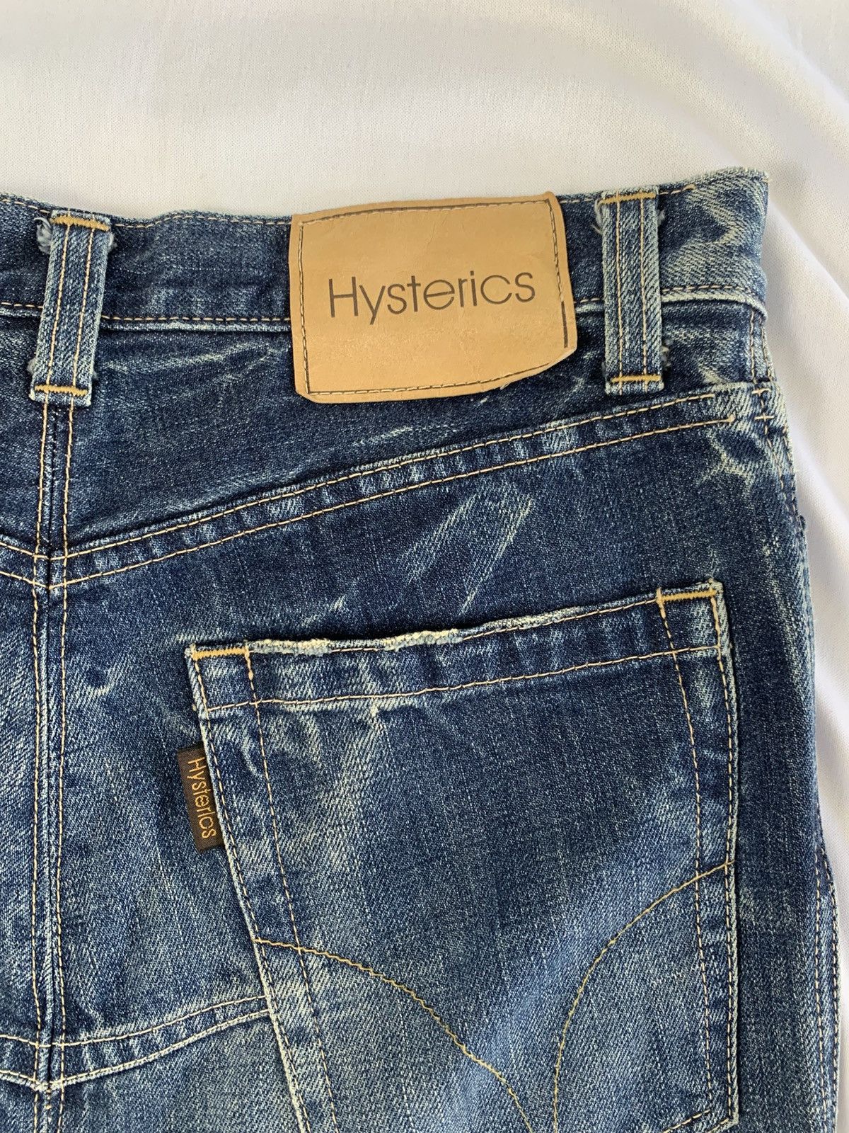 Hysteric Glamour hysteric glamour skirt jeans fade style Size 30" / US 8 / IT 44 - 6 Thumbnail