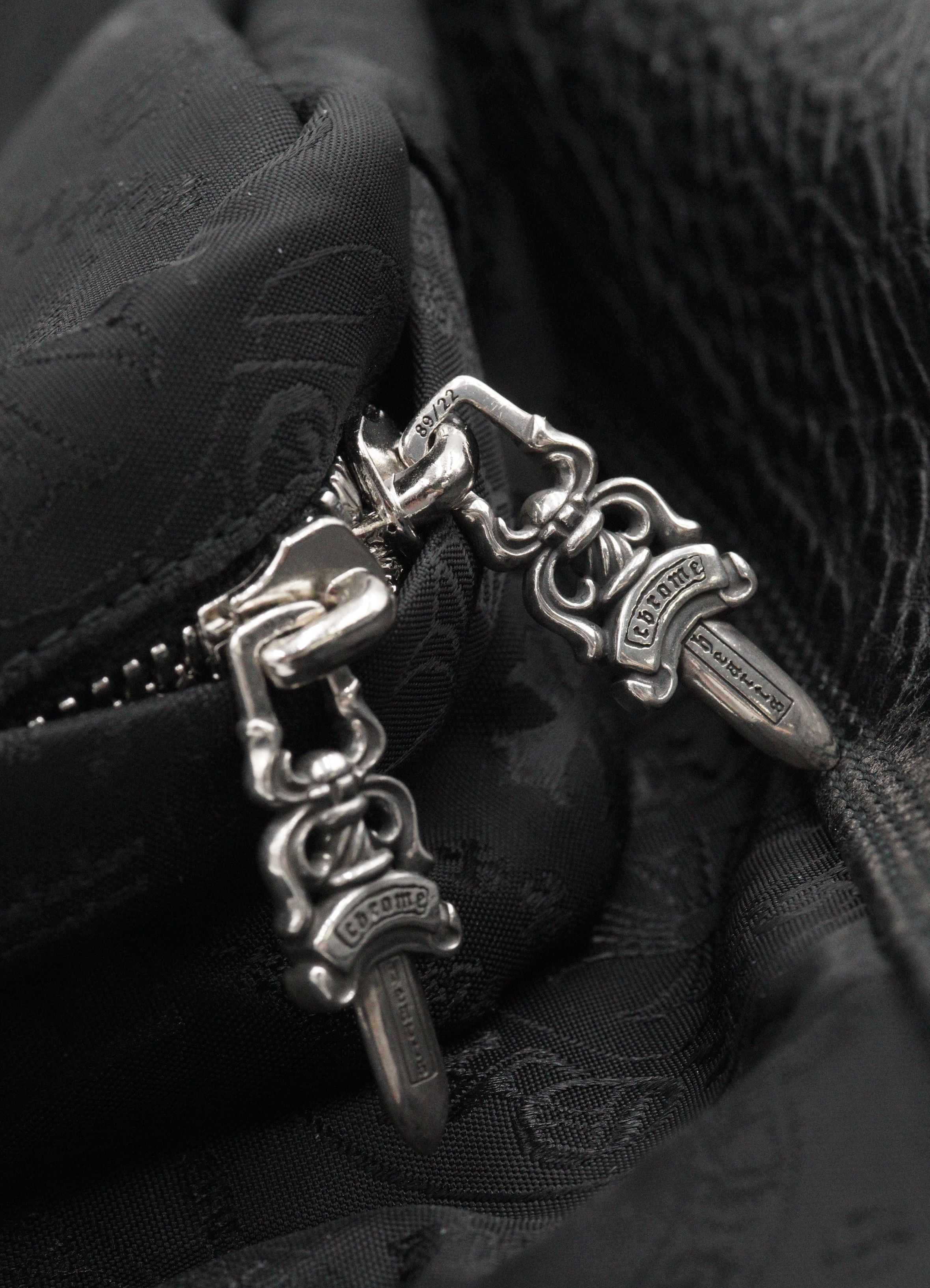 Chrome Hearts Chrome Hearts Nylon Tonal Monogram Cross Backpack Size ONE SIZE - 5 Thumbnail