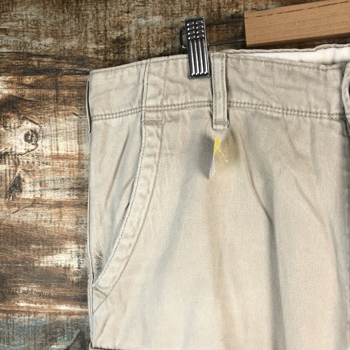 Japanese Brand DL Uniqlo Brown Cargo Multipocket Pants #C213 Size US 33 - 7 Thumbnail