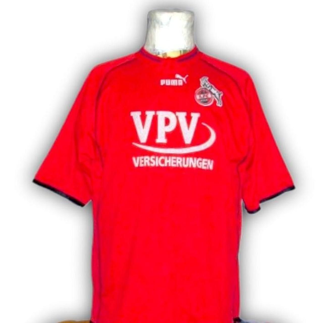 Puma Fc Koln Germany 2001 2002 Away Shirt Jersey Size US L / EU 52-54 / 3 - 1 Thumbnail