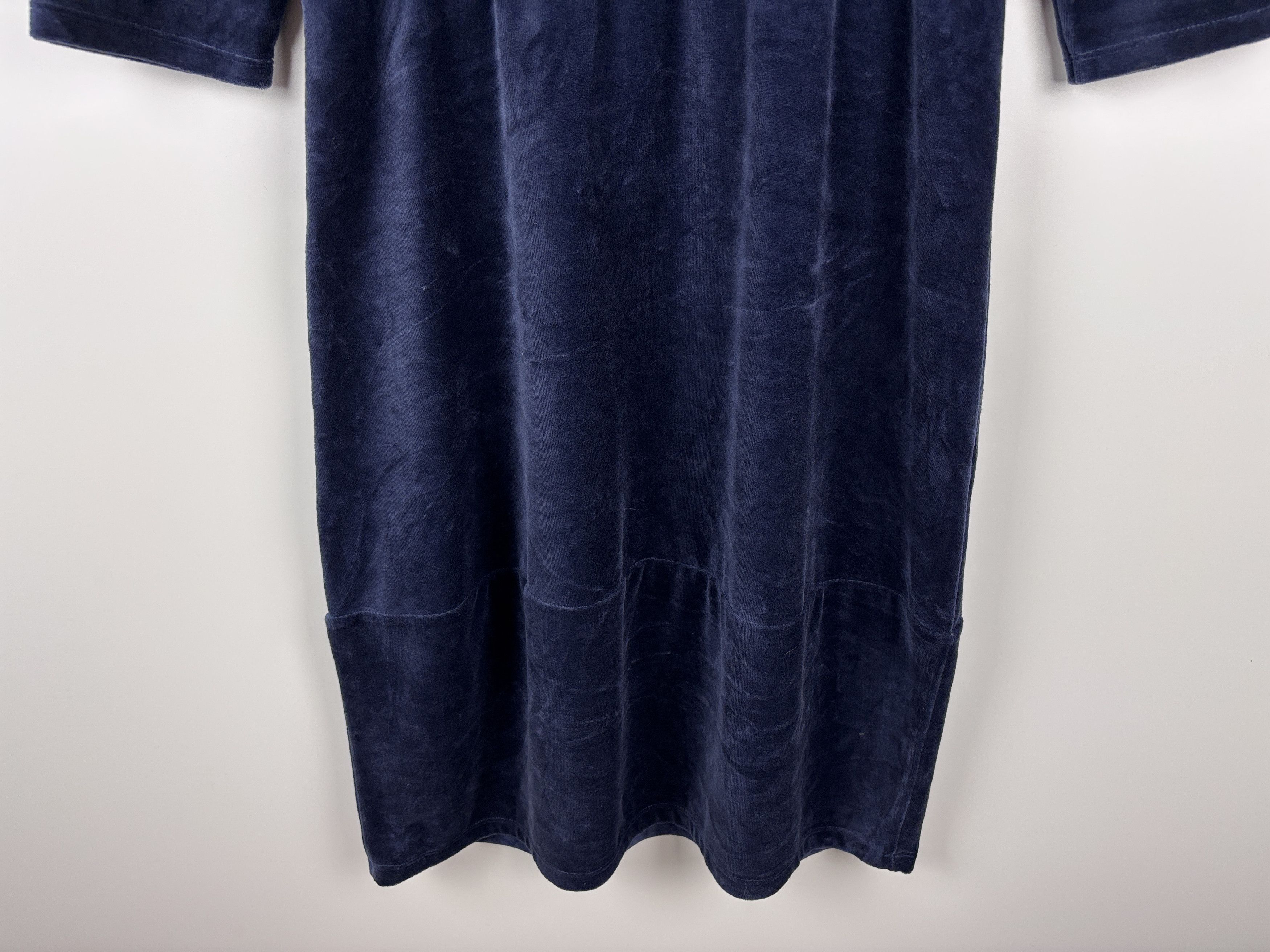Gudrun Sjoden Gudrun Sjoden Velour Dress Blue Size S Size S / US 4 / IT 40 - 3 Thumbnail