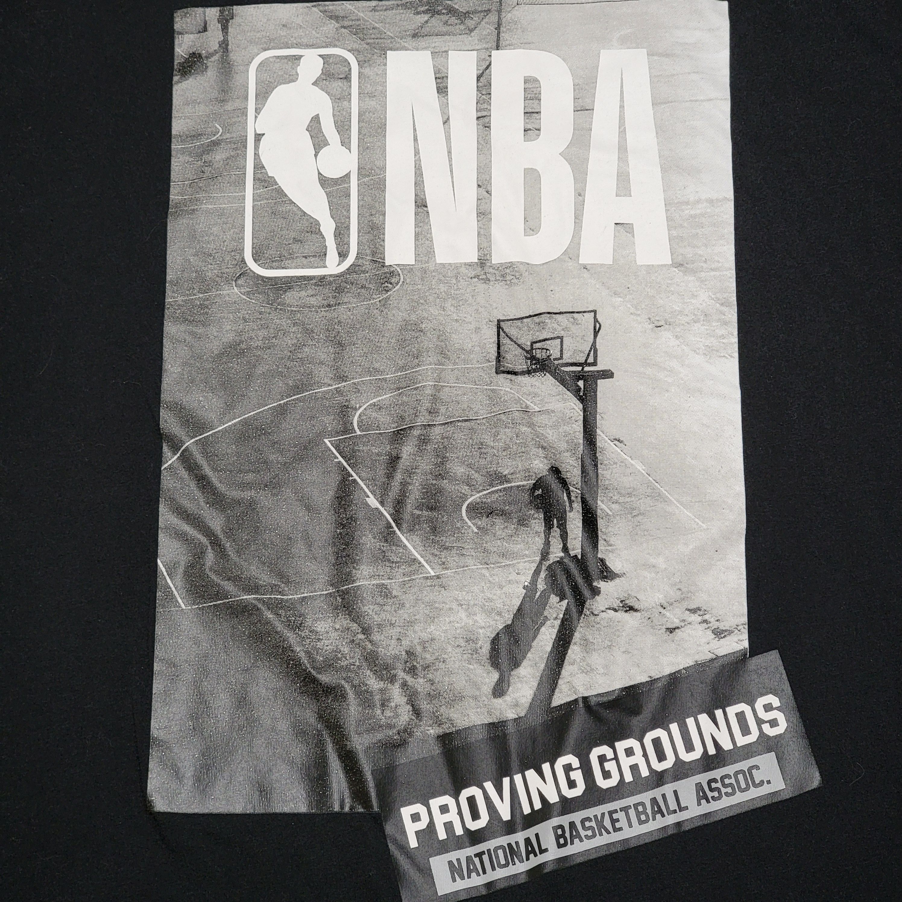 NBA NBA SS Black Basketball Tee "Proving Grounds" - Size XL Size US XL / EU 56 / 4 - 2 Thumbnail