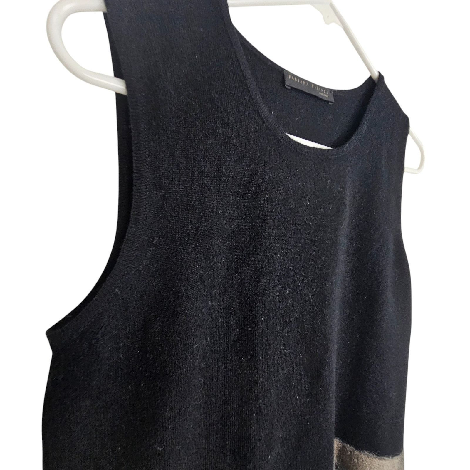 Fabiana Filippi Fabiana Filippi Cashmere Wool Silk Sweater Quiet Luxury Size XXS / US 00 / IT 34 - 5 Thumbnail