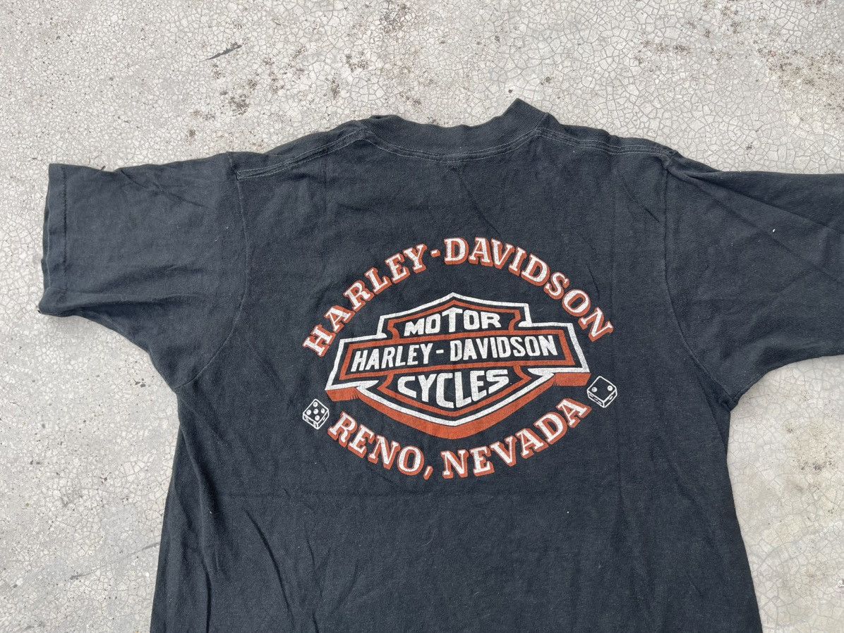 Harley Davidson × Vintage Ultra Rare Vintage 70’s Harley Davidson T shirt L 3D HOG Size US L / EU 52-54 / 3 - 9 Thumbnail