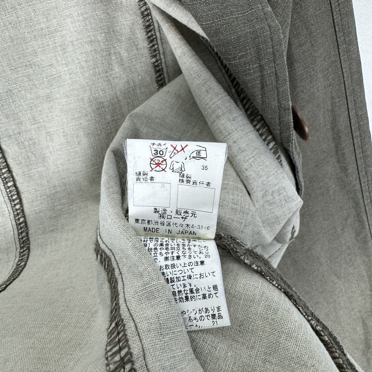 Romeo Gigli 🌟GIGLI HEMP CROPPED BUTTON JACKET Size M / US 6-8 / IT 42-44 - 11 Thumbnail