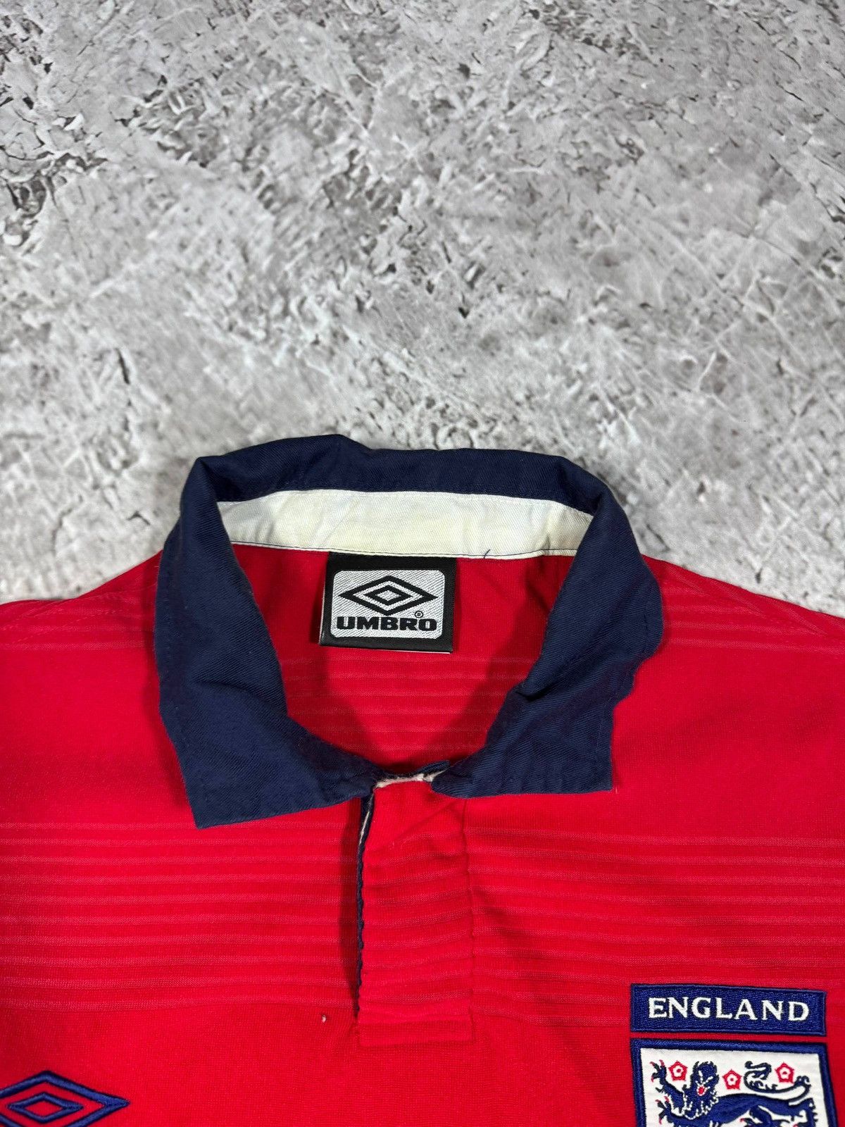 Umbro Vintage Umbro Jersey National Team England 1999 2000 year Size US XL / EU 56 / 4 - 5 Thumbnail
