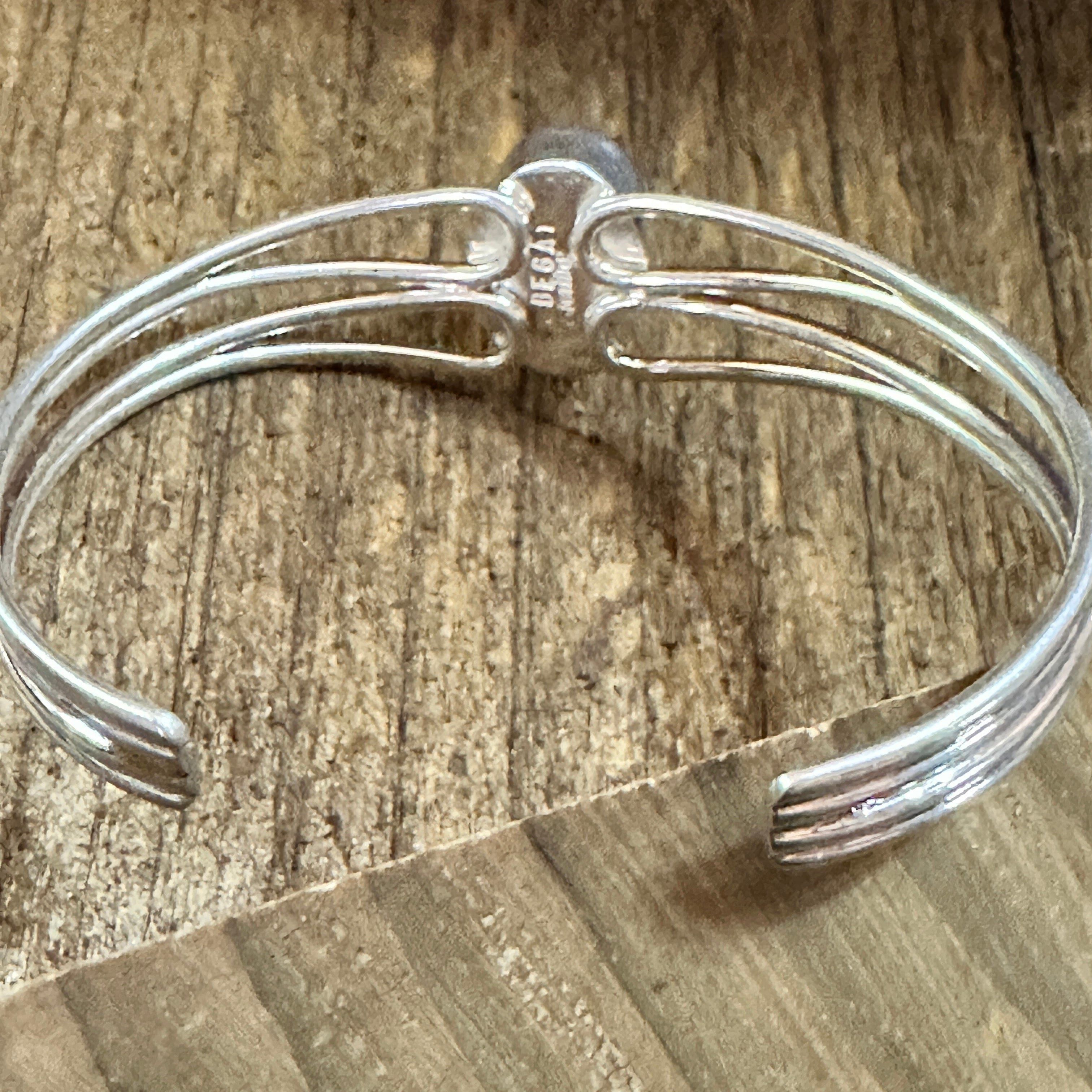 Other Navajo Turquoise Spiny Sterling Silver Bracelet Loop Cuff St Size ONE SIZE - 8 Thumbnail