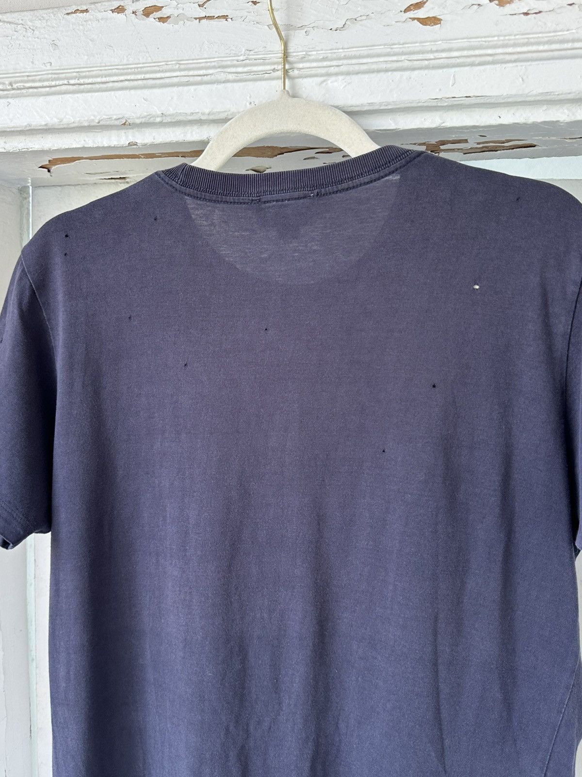 Diesel Vintage Diesel Printed Holey Black T-shirt Size US M / EU 48-50 / 2 - 9 Thumbnail