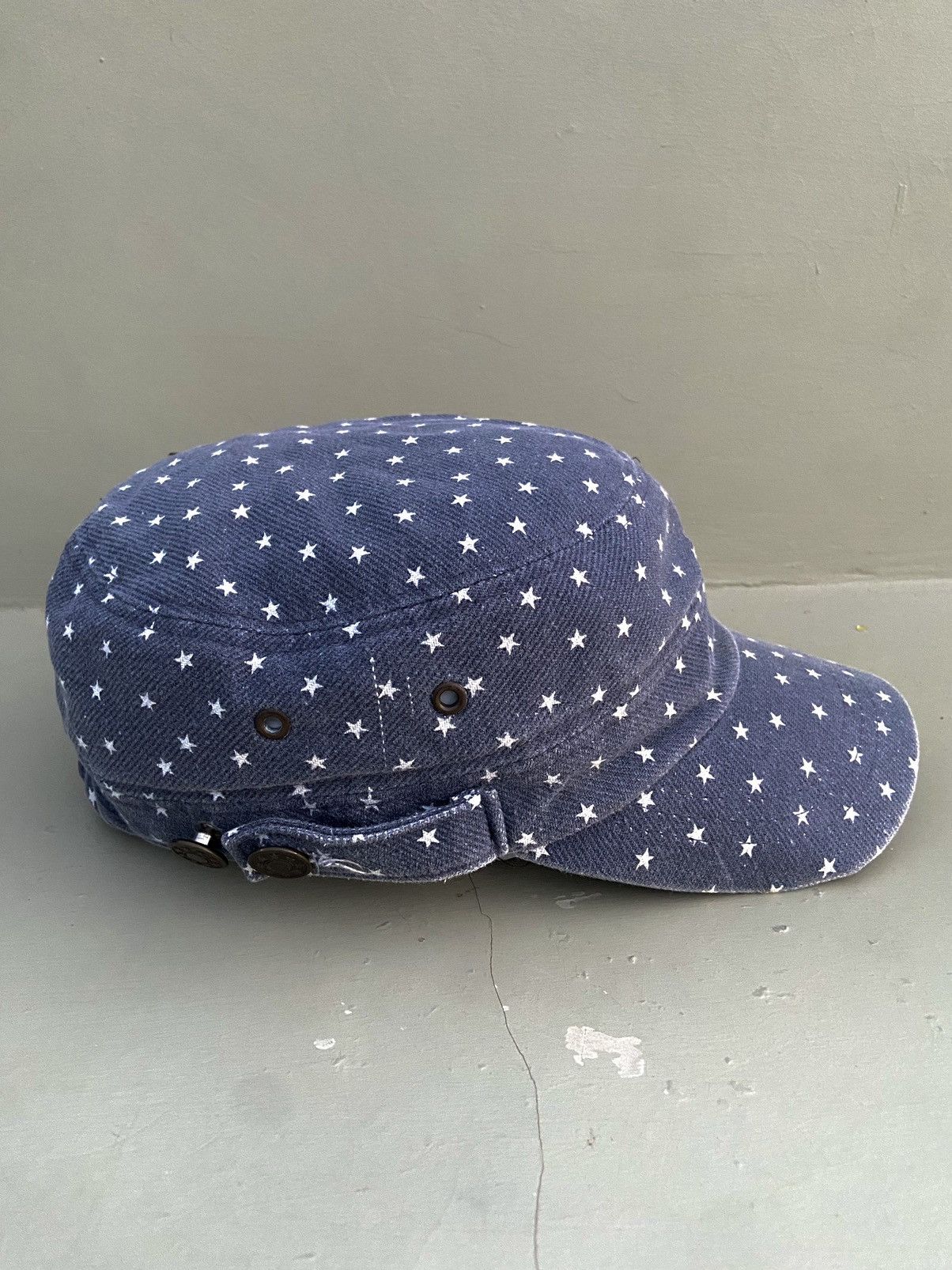 If Six Was Nine 2000s star studded patrol hat Size ONE SIZE - 5 Thumbnail