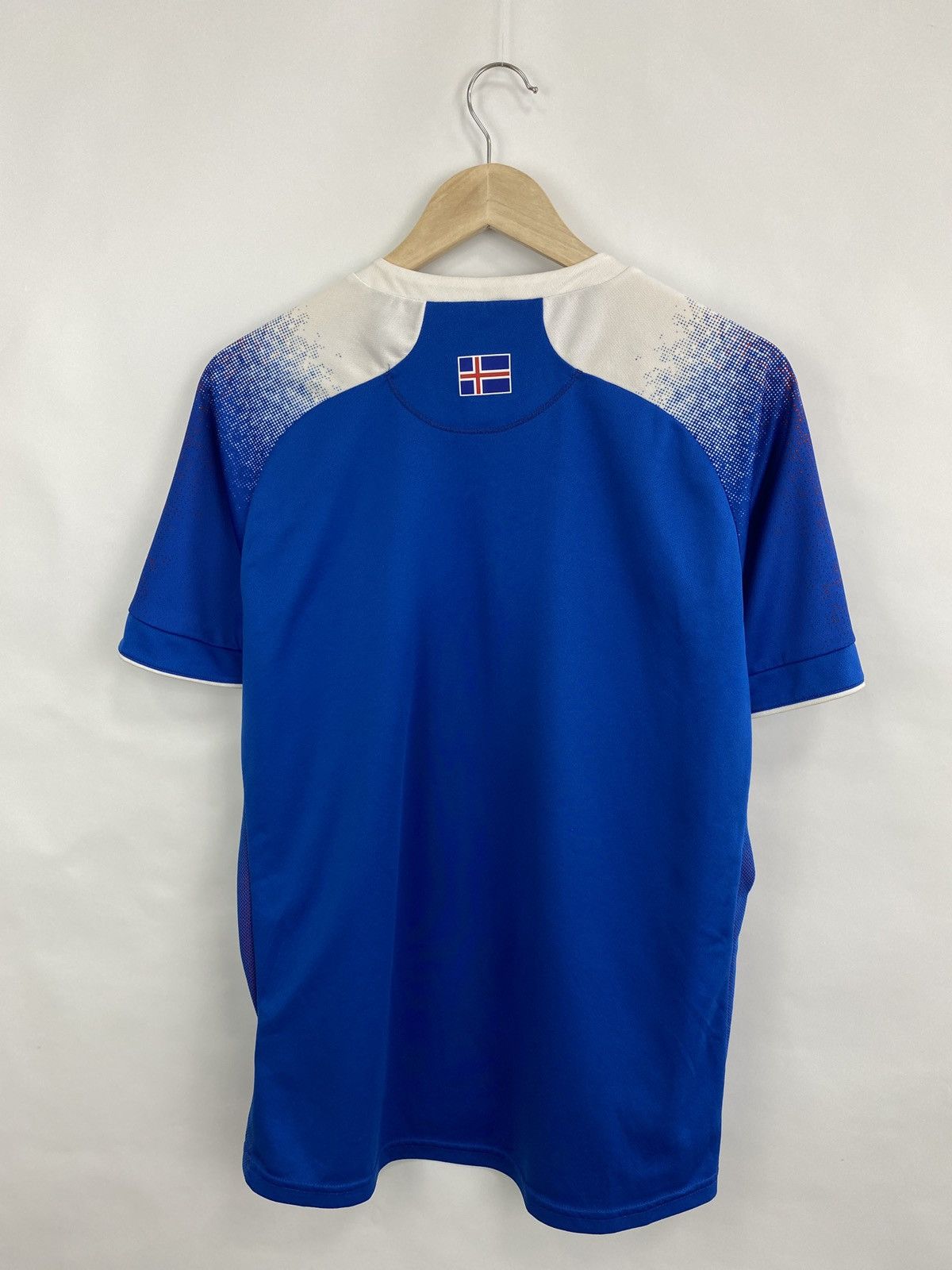 Errea 🇮🇸 Vintage Errea Iceland KSI Soccer Jersey Blokecore Rare Size US L / EU 52-54 / 3 - 9 Thumbnail