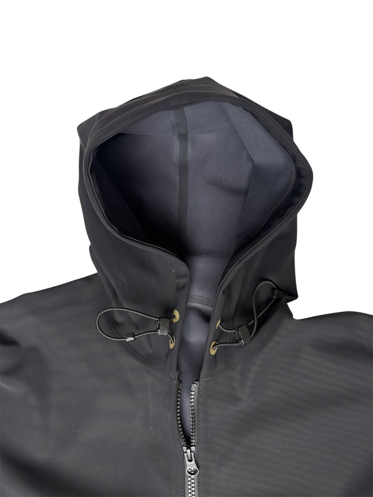 GR10K GR10K Black Hooded Fleece Jacket Size US S / EU 44-46 / 1 - 5 Thumbnail