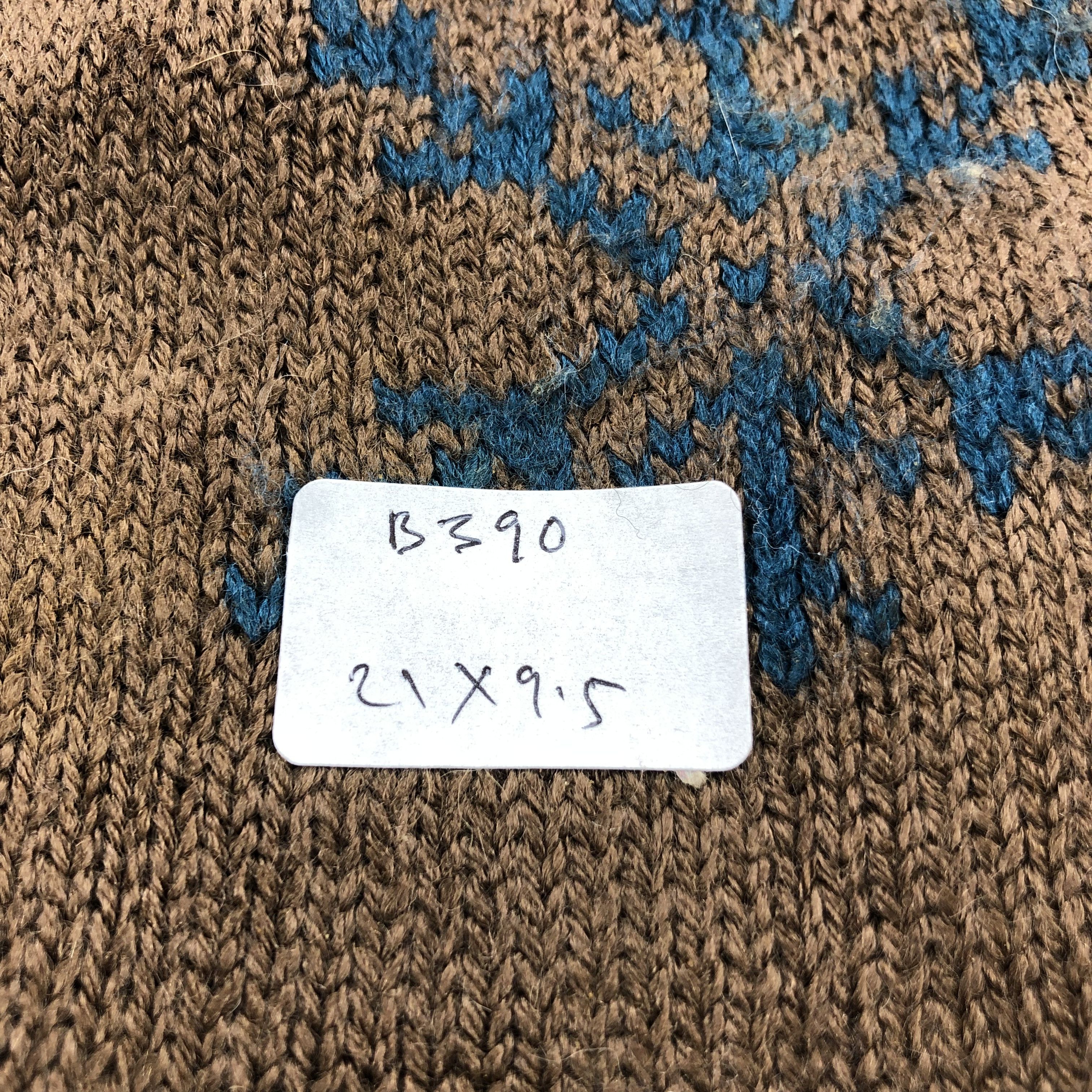Japanese Brand Unknown Snow Crystal Brown Beanie Snowcap Snow Hat B390 Size ONE SIZE - 5 Thumbnail