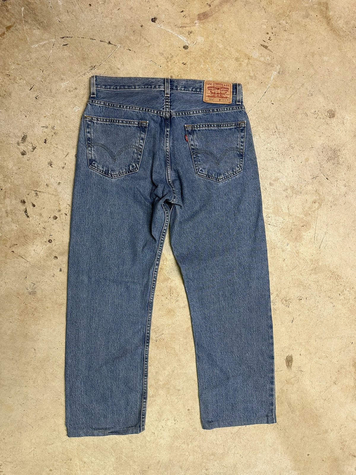 Levi's Vintage Men’s Blue Jeans Pants Levi’s 505 Size US 33 - 4 Thumbnail