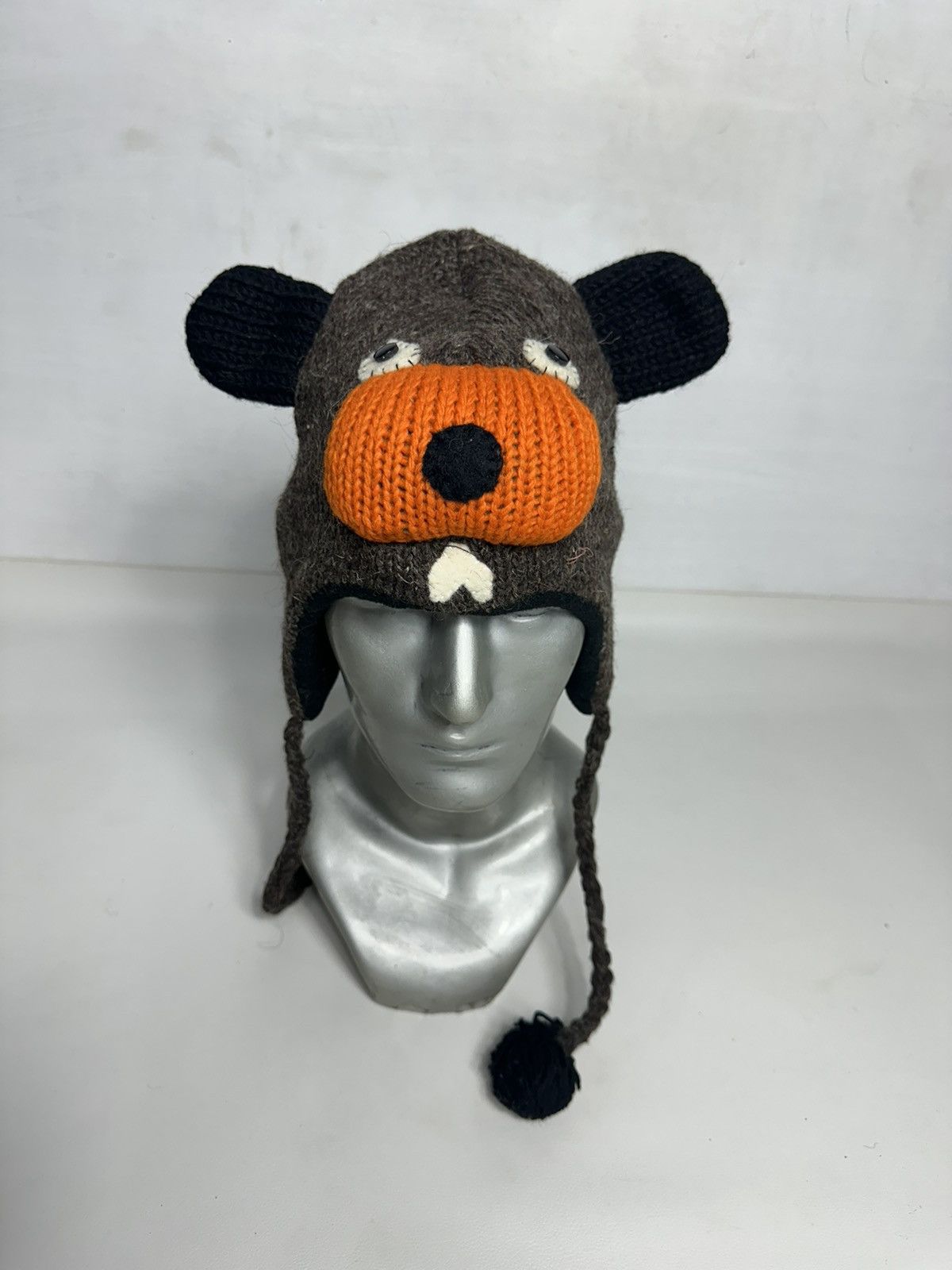 Cartoon Network Animal Character Wool Beanie Hats Size ONE SIZE - 3 Thumbnail