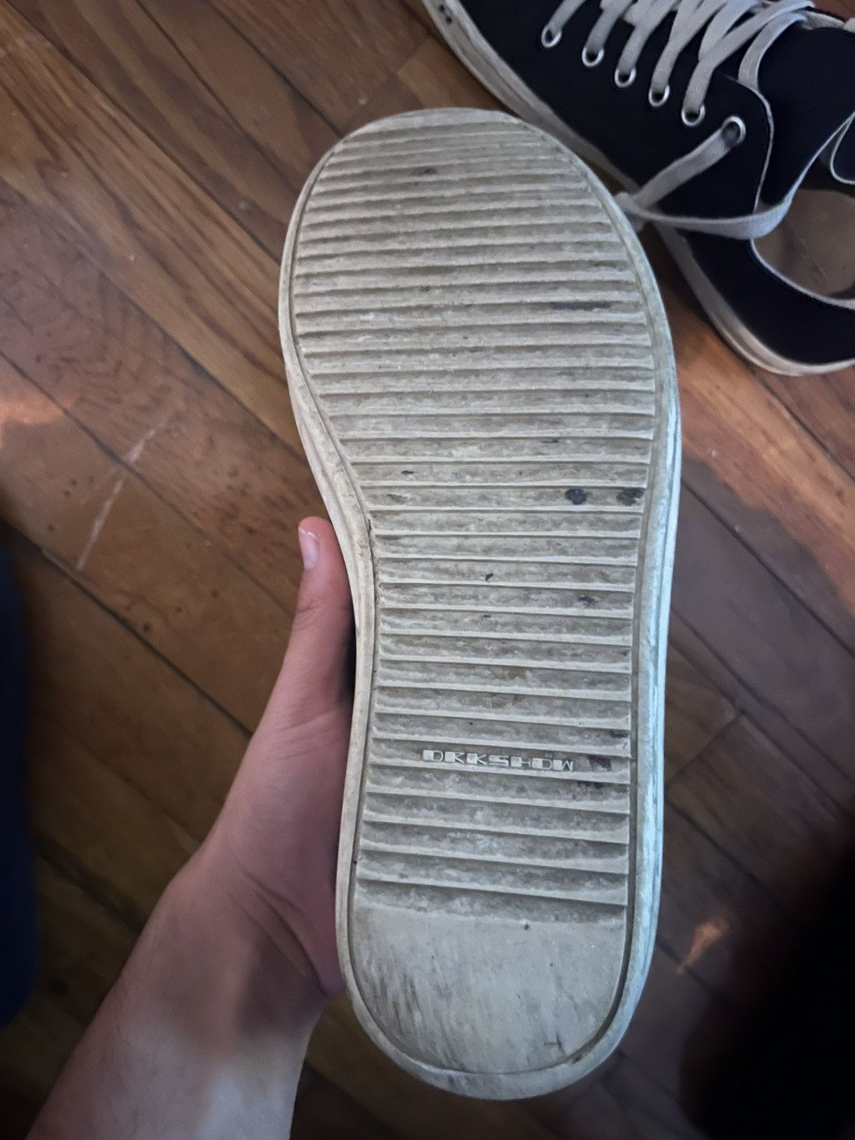 Rick Owens Rick Owen Ramones low top “Stop Your Breath” Size US 8.5 / EU 41-42 - 8 Thumbnail
