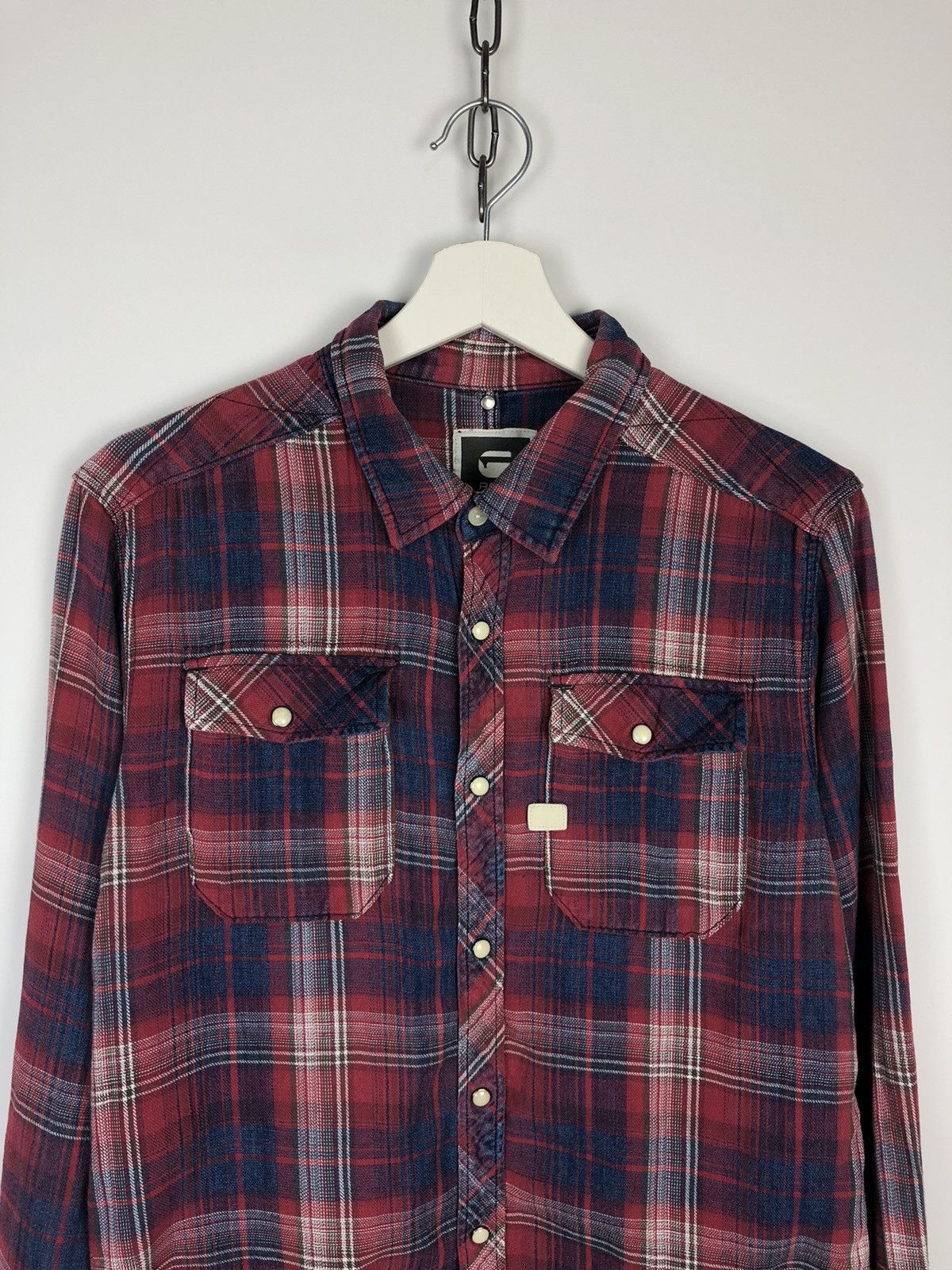 G-Star G-Star Raw Shirt Landoh Check size M Size US M / EU 48-50 / 2 - 2 Thumbnail